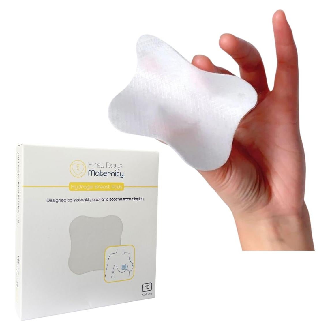 Almohadillas de Hidrogel para Senos First Days - 10 Unidades