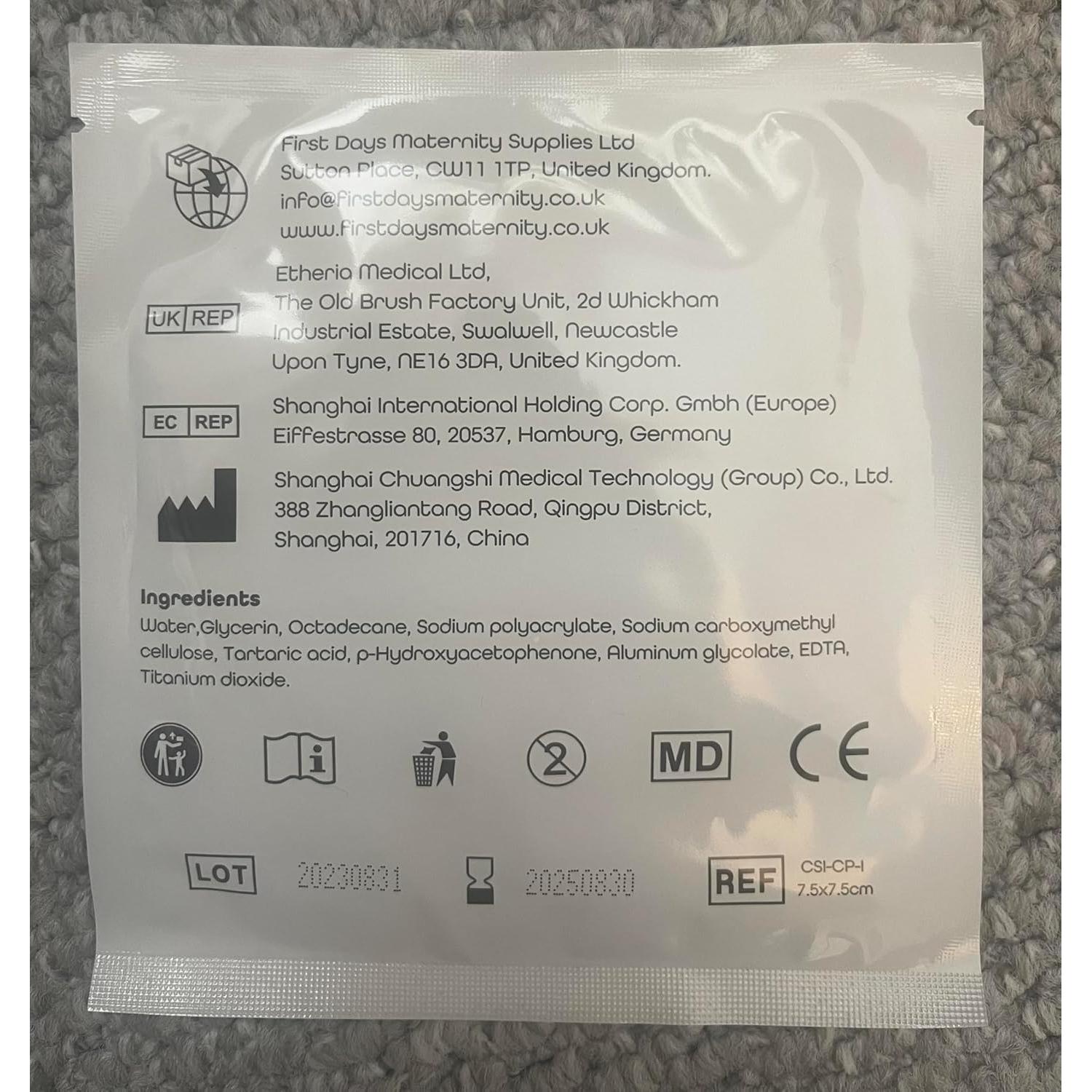 Almohadillas de Hidrogel para Senos First Days - 10 Unidades