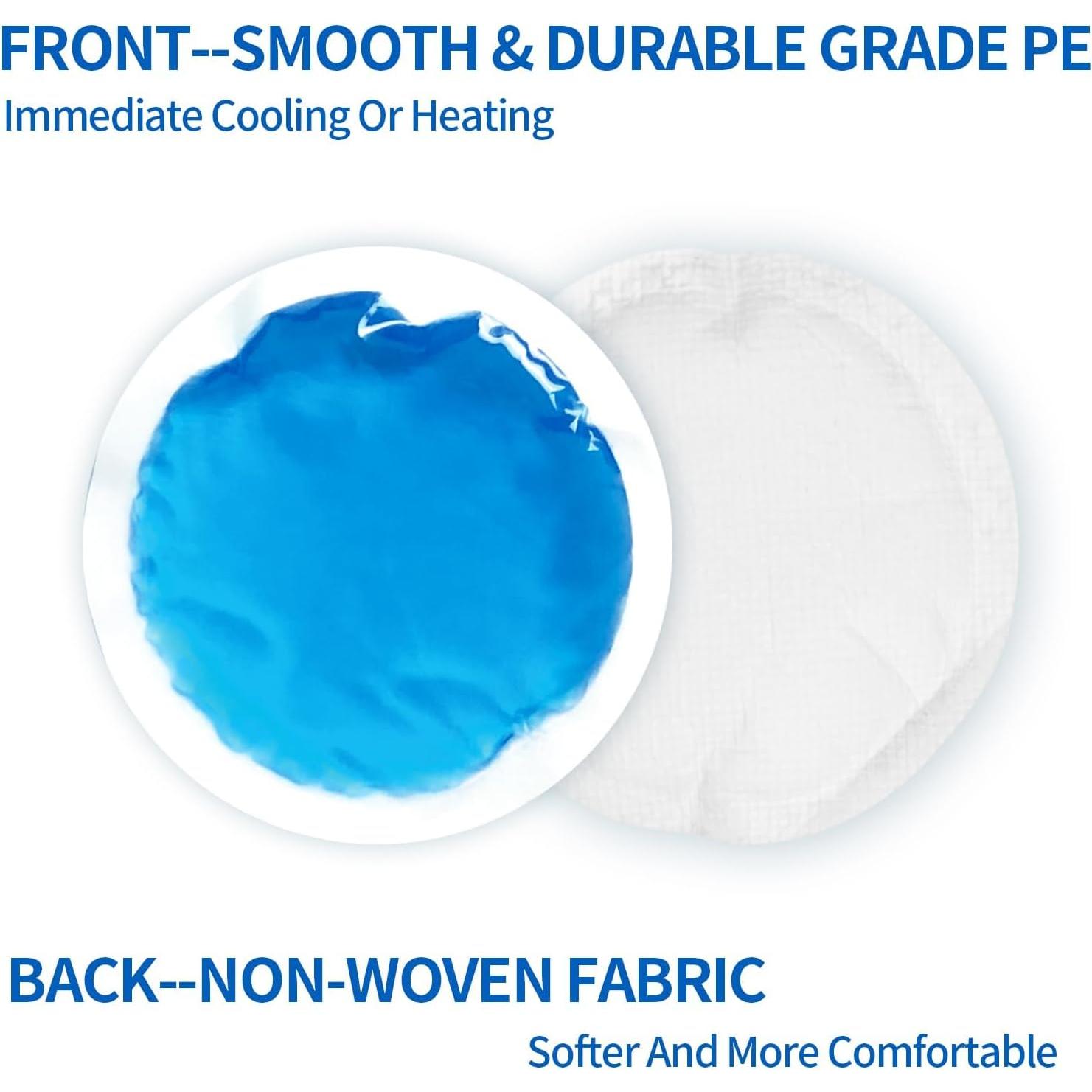 Paquete de Hielo Redondo Pequeño WORLD-BIO - 5 Unidades Gel Reutilizable