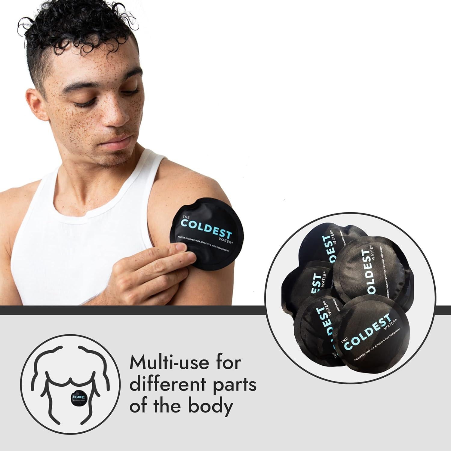 Paquete de Hielo Reutilizable Coldest - Compresas de Gel Flexibles