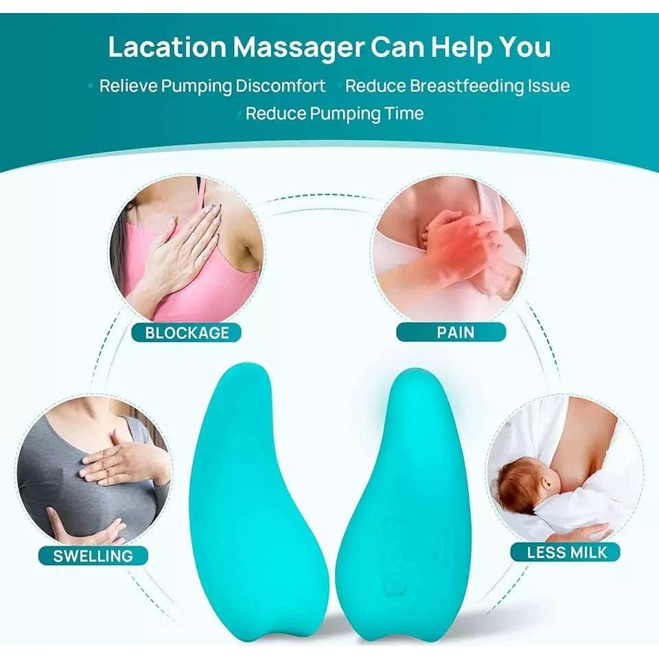 Masajeador Doble de Lactancia Calentado Dongguan V22