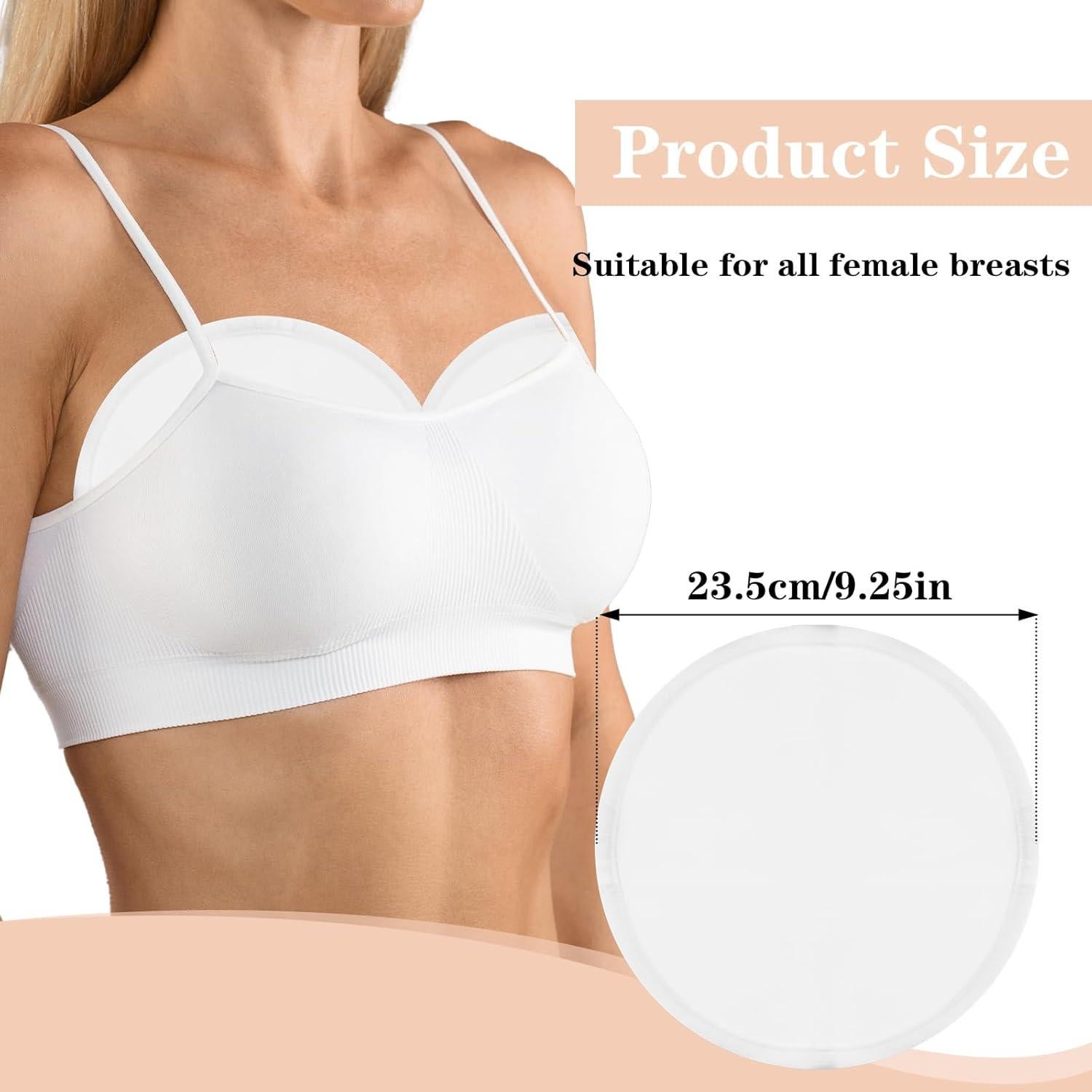 Paquete de Almohadillas de Aceite de Ricino HJZHII 2 Piezas 23.5cm