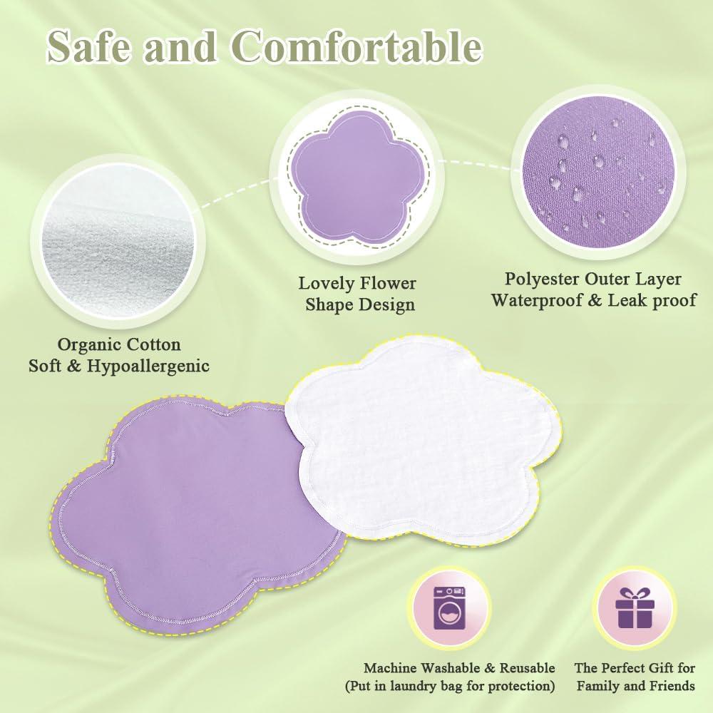 Compresas Reutilizables de Aceite de Ricino ECISZ - 2 Piezas