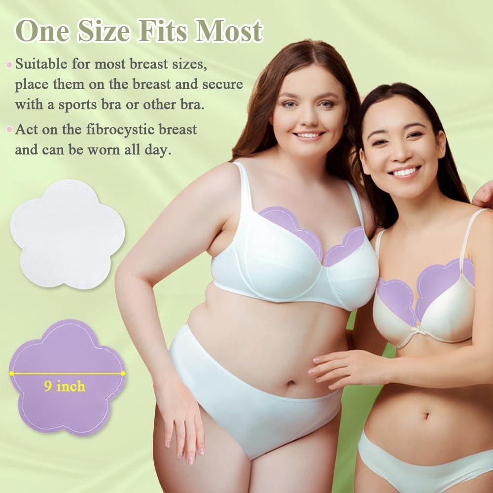 Compresas Reutilizables de Aceite de Ricino ECISZ - 2 Piezas