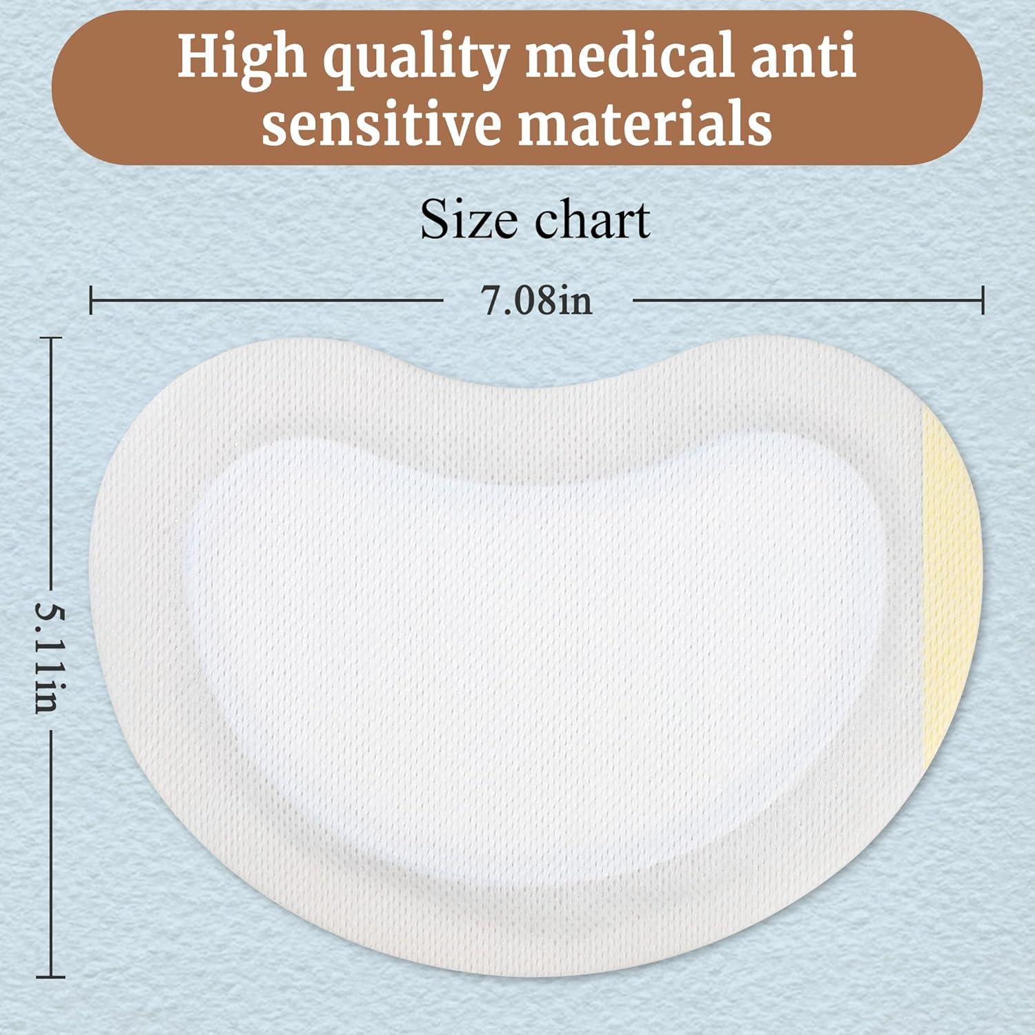 10 Almohadillas de Aceite de Ricino Orgánico Pedobi para Lactancia