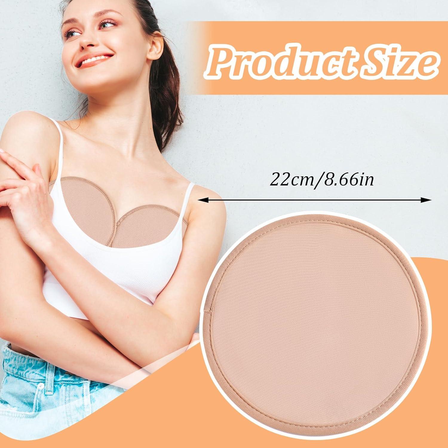 2 Almohadillas de Aceite de Ricino Orgánico para Senos Yolev