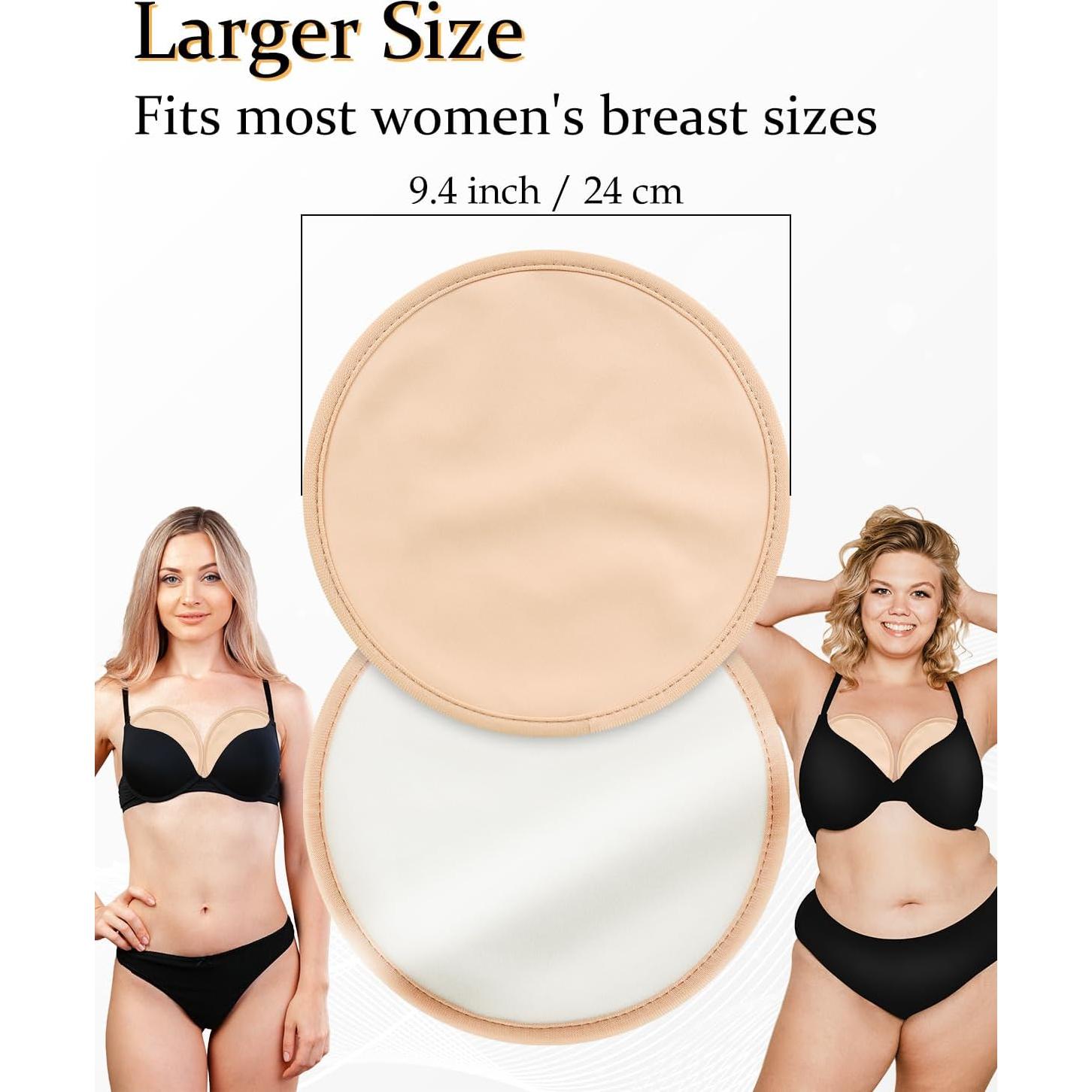 Almohadillas de Aceite de Ricino Reutilizables DLMDLM 2 Pcs