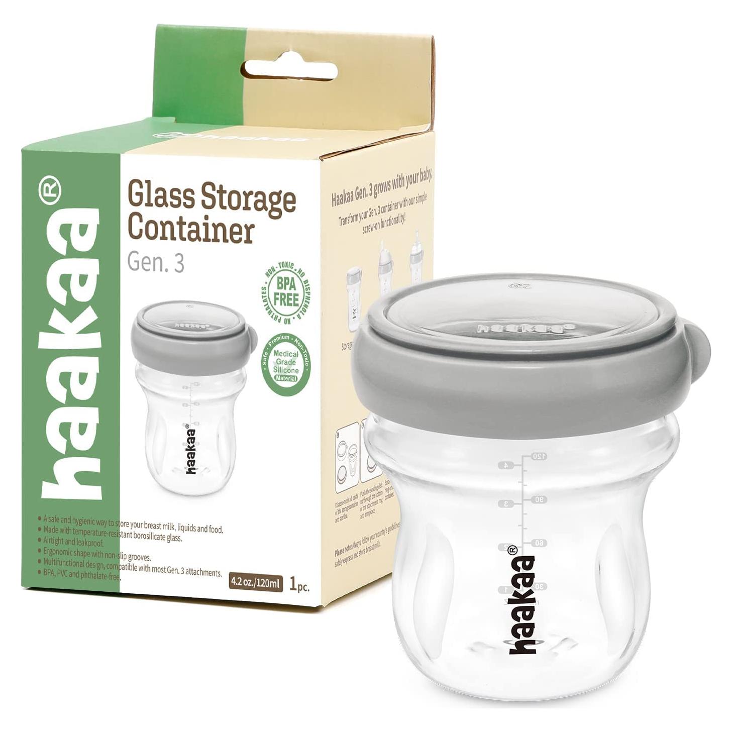 Contenedor de Almacenamiento de Leche Materna Haakaa 120ml