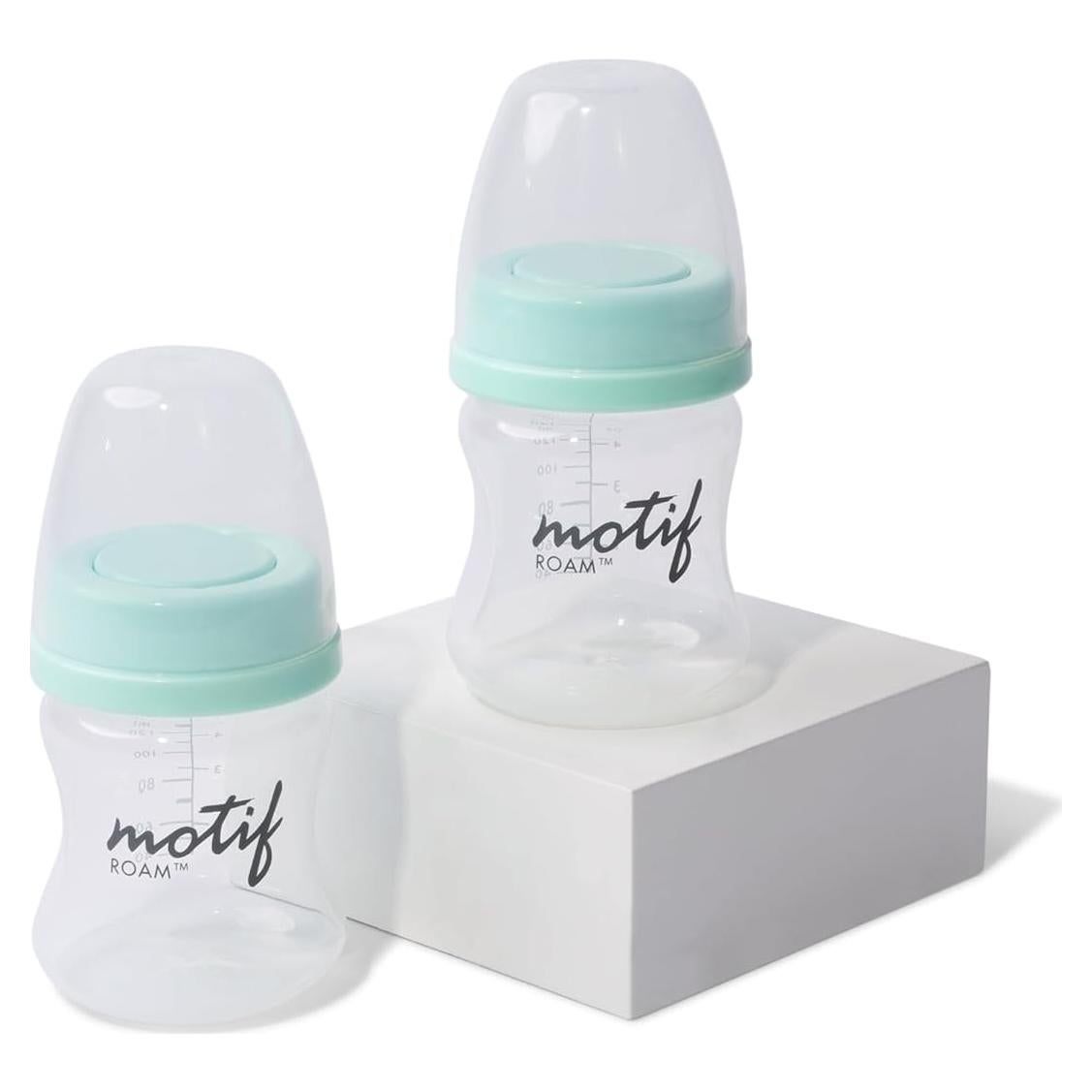 Botellas de Almacenamiento de Leche Materna Motif Medical 148ml - Juego de 2