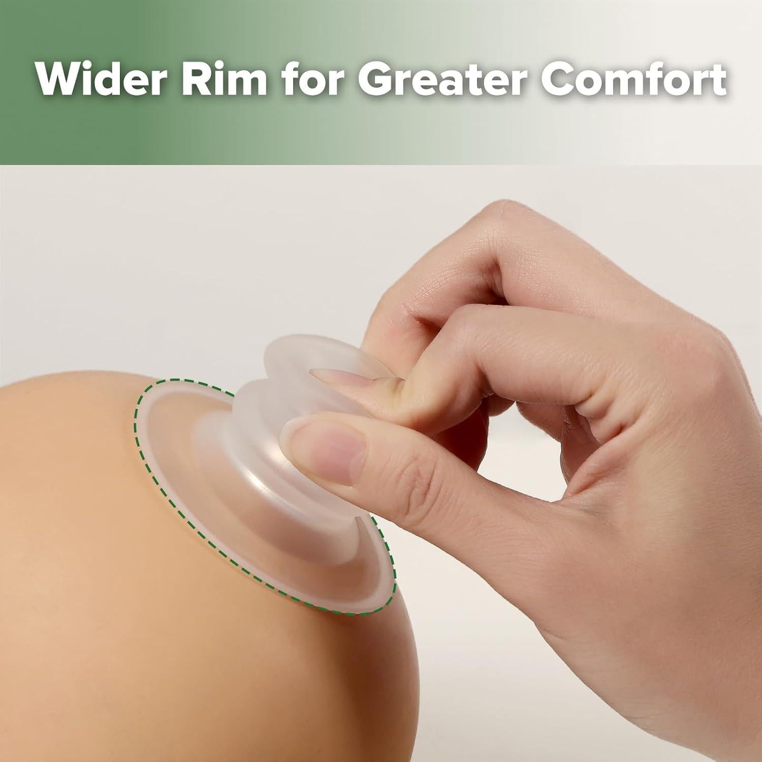 Corrector de Pezones de Silicona Haakaa 22mm para Lactancia