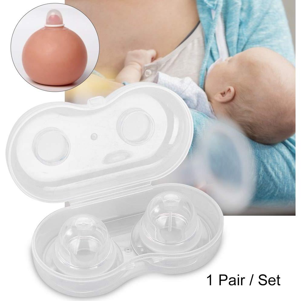 Corrector de Pezones de Silicona - 1 Par para Lactancia