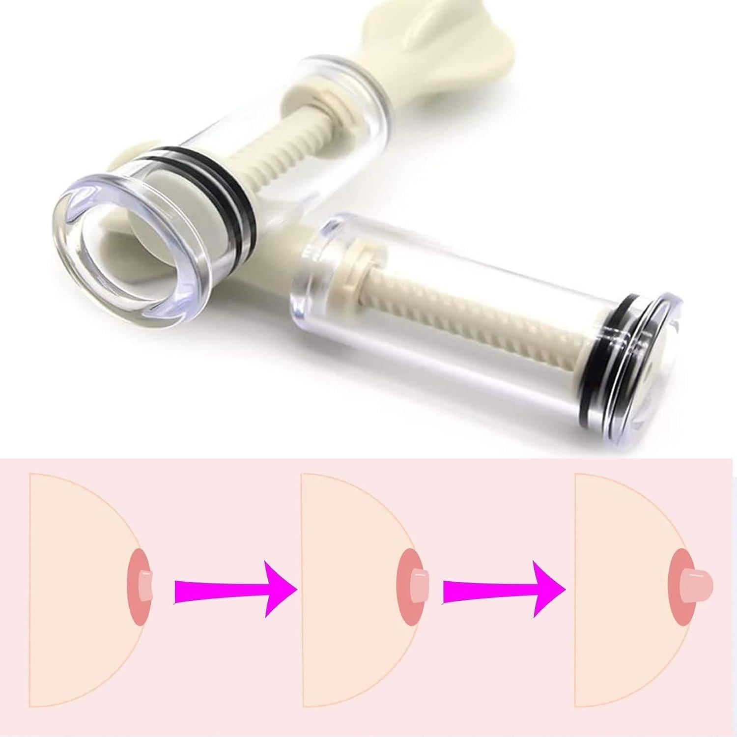 Correctores de Pezones Jesakmie - 2 Pares para Lactancia