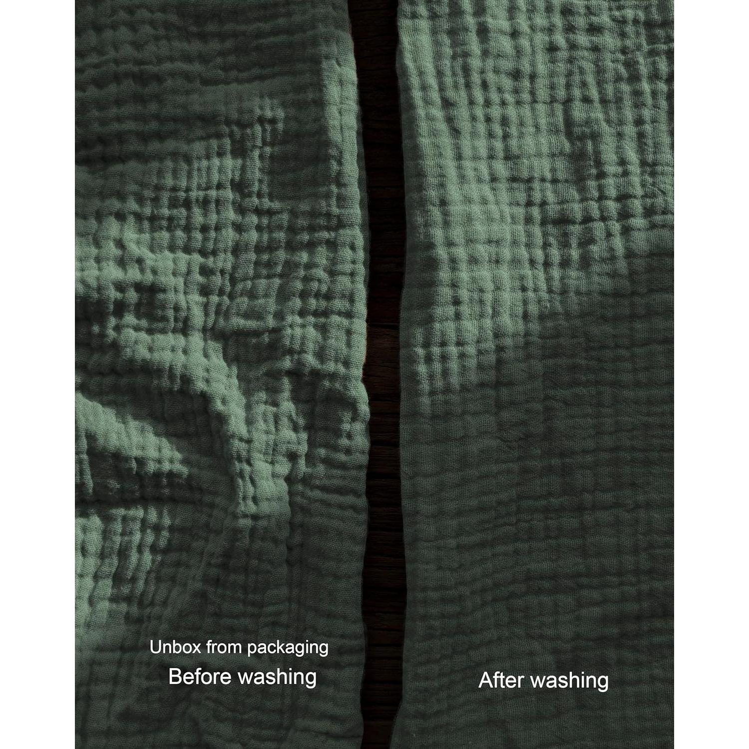 Cubierta de Lactancia LALAHOME - Paquete de 2 Muselina Algodón