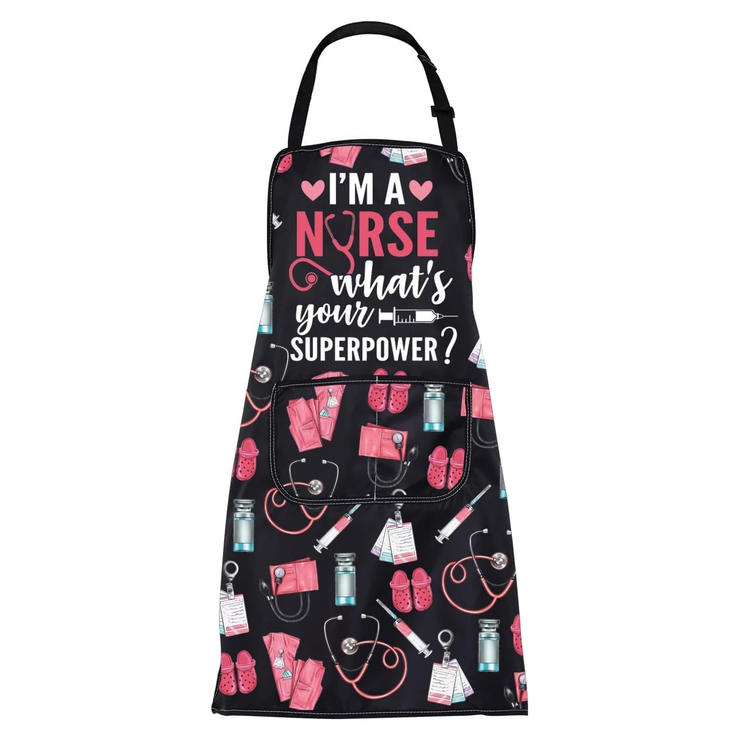 Delantal de Cocina para Enfermera FUSTMW con Bolsillos 73x68cm