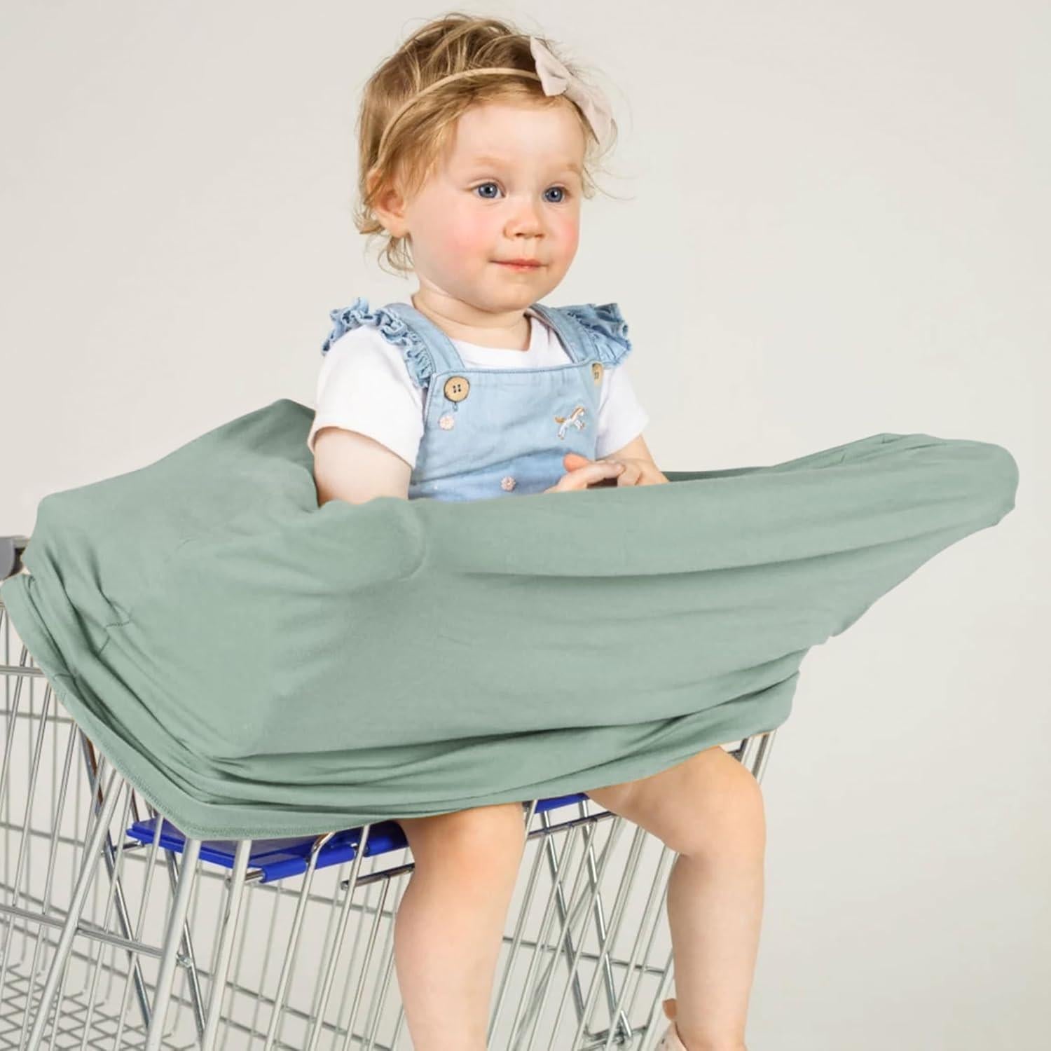 Cubierta de Lactancia MairMore Verde Transpirable 360°