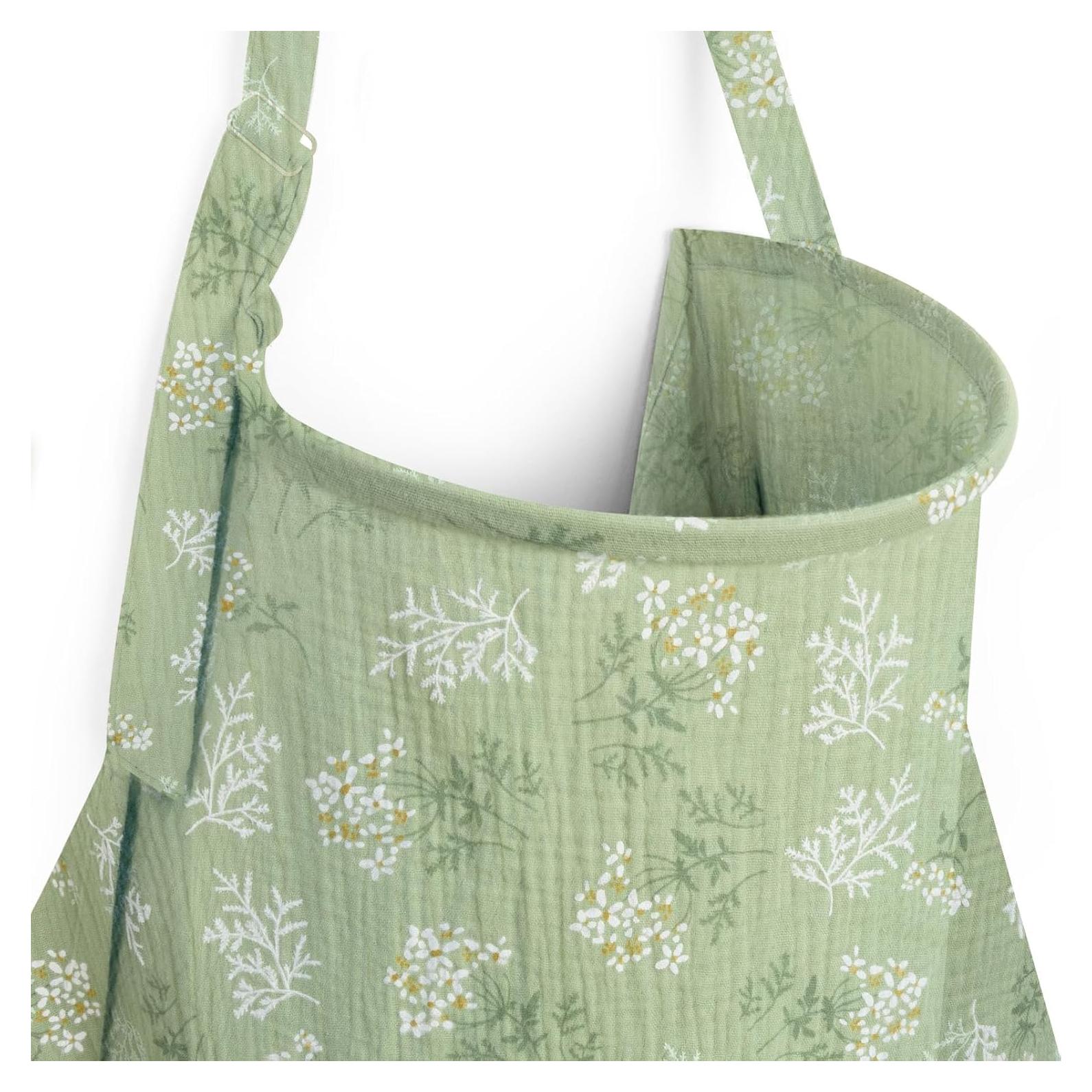 Funda de Lactancia Mexxi de Muselina Verde 104x74 cm