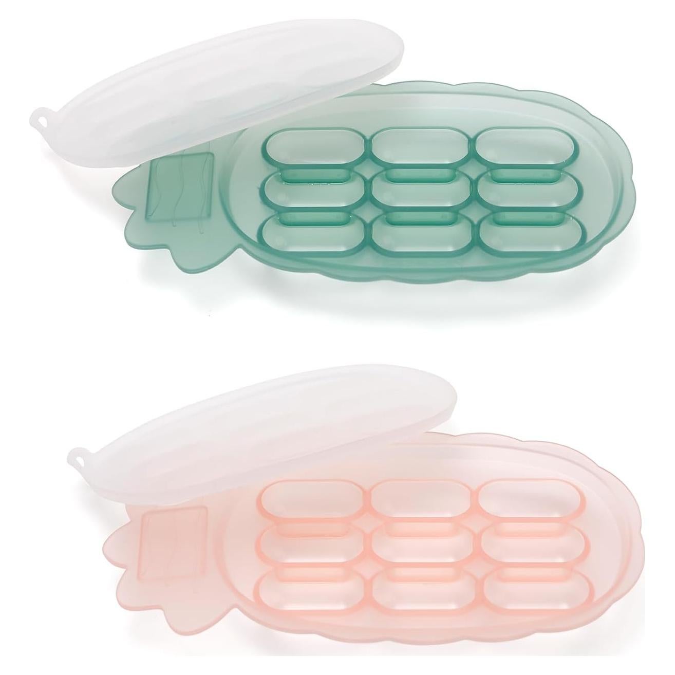 Bandeja de congelador de silicona Haakaa para bebés - Libre de BPA