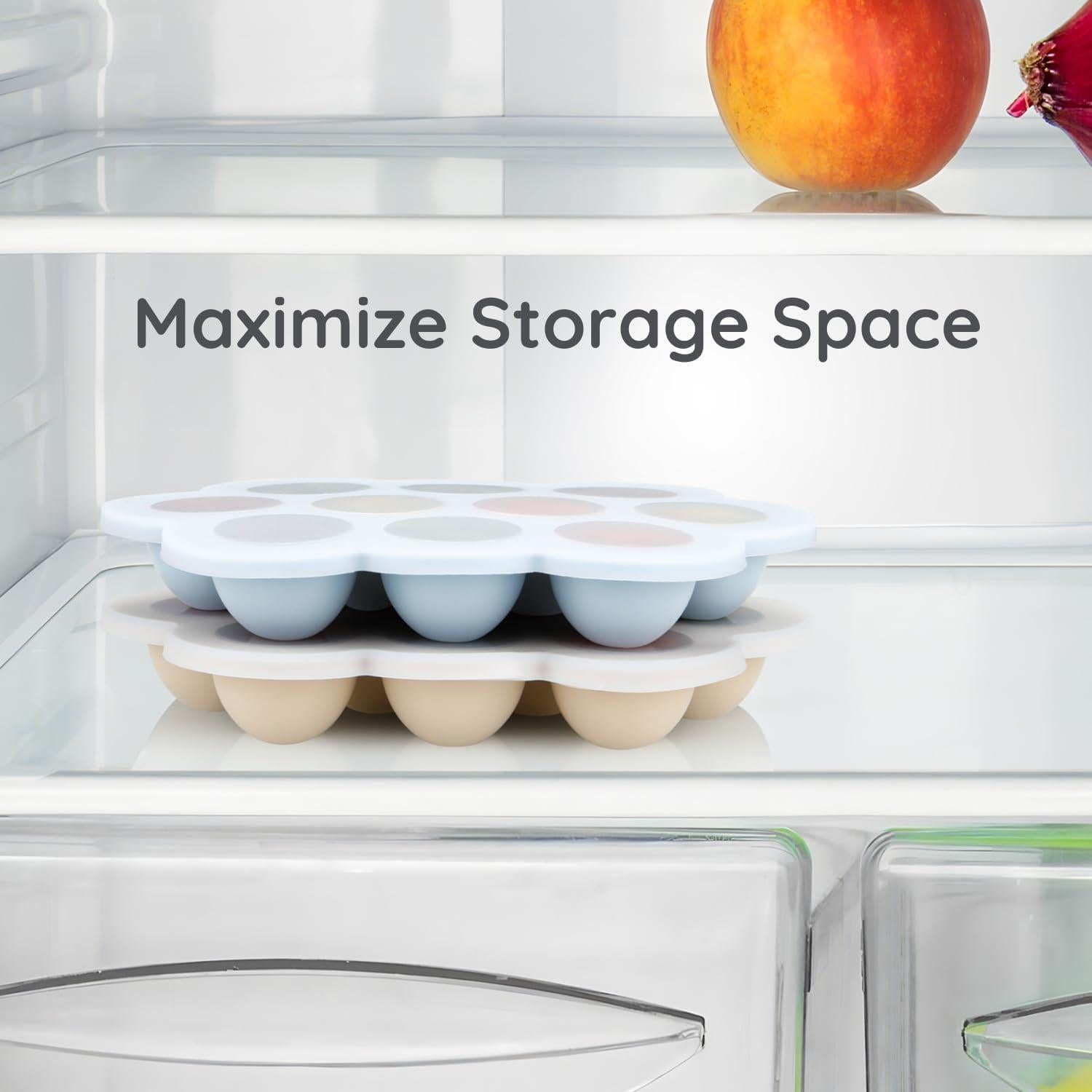 Bandeja de Silicona para Congelador PandaEar 2 Pack 30ml