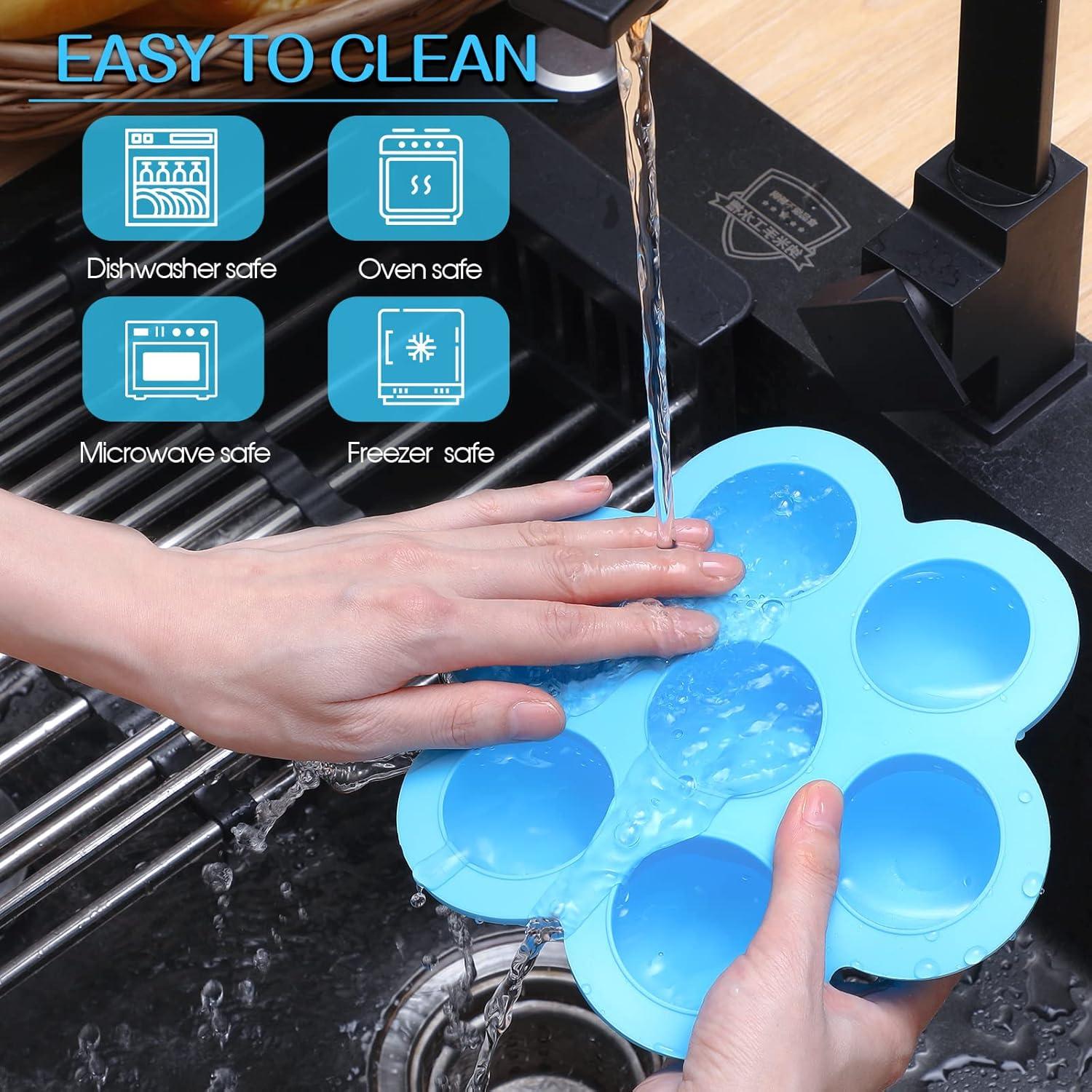 Bandeja de Silicona para Alimentos de Bebé Potchen 4 Pcs 74.8 ml