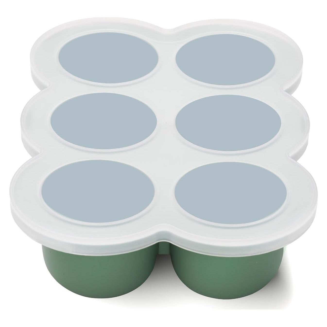 Bandeja de Congelación Silicona Bebé btrfe 6x3oz (170g) Verde