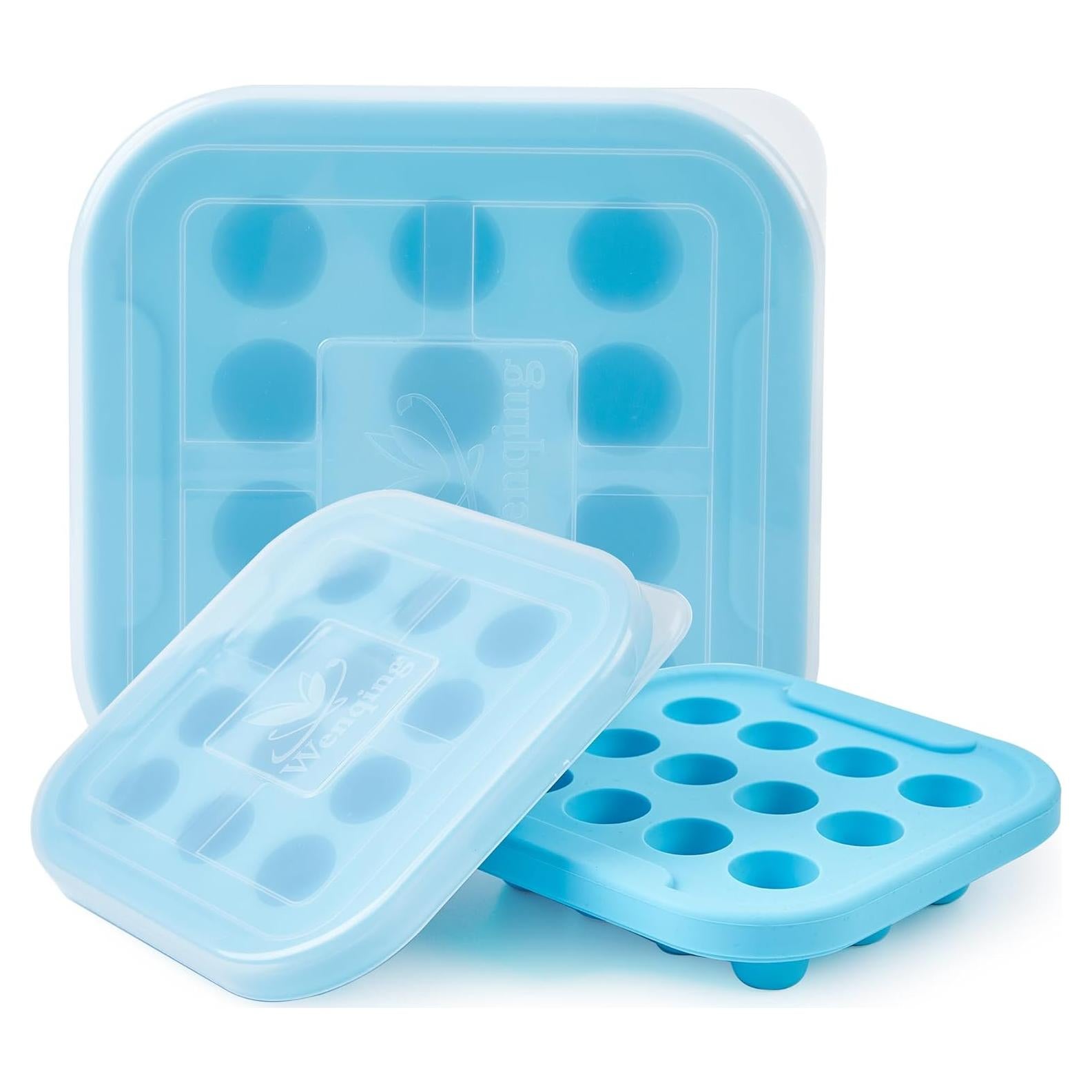 Moldes de Silicona para Alimentos Bebés WENQING 1.13L