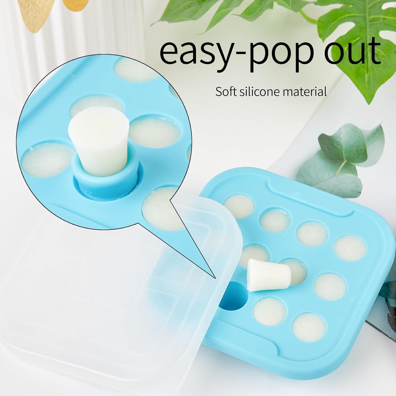 Moldes de Silicona para Alimentos Bebés WENQING 1.13L