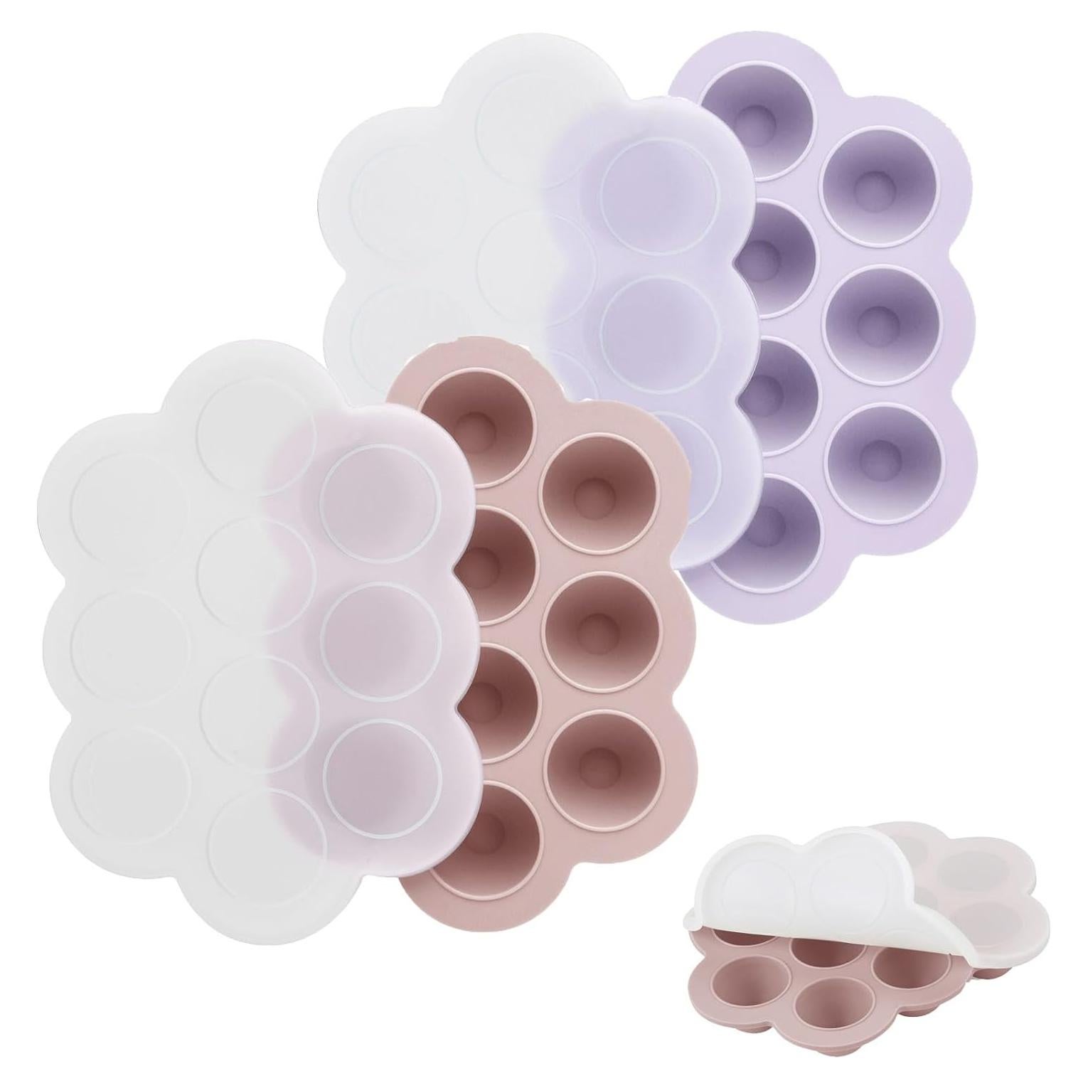 Bandeja de Silicona para Alimentos Bebés PandaEar 2 Pack