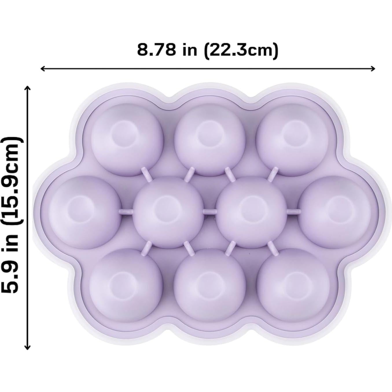 Bandeja de Silicona para Alimentos Bebés PandaEar 2 Pack