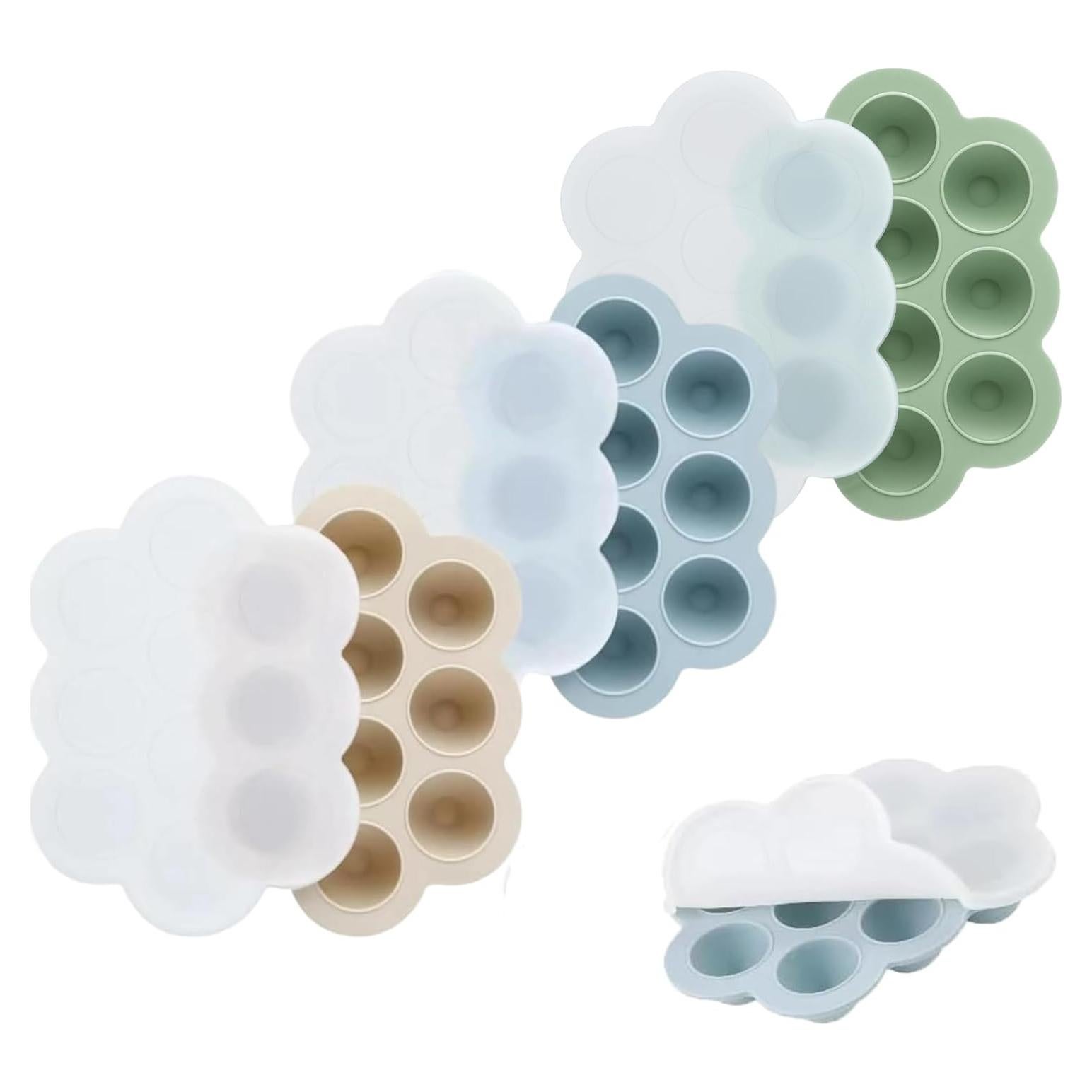 Bandeja de Silicona para Bebés PandaEar 3 Pack - 10 Compartimentos