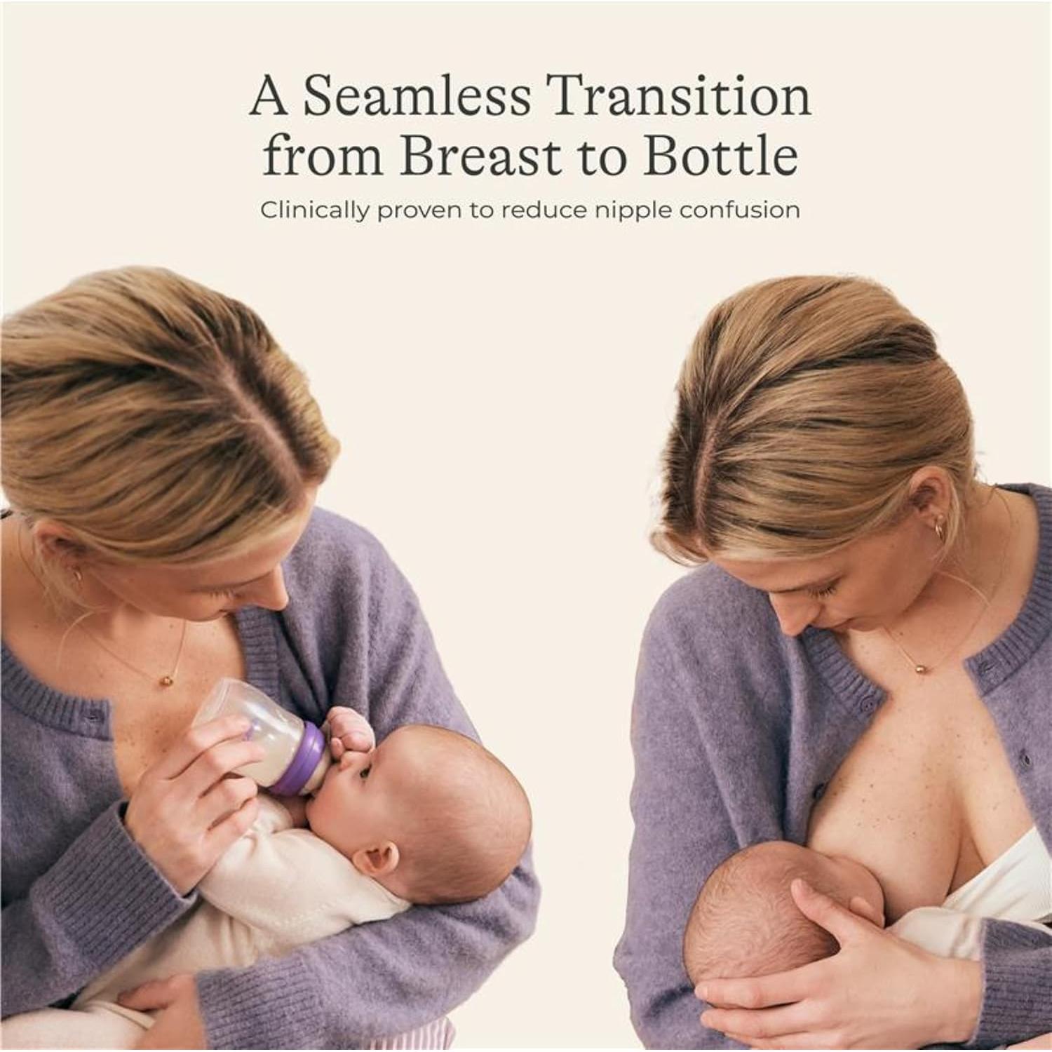 Biberones Lansinoh Anti-Cólicos 148ml 4 Unidades Tetinas S