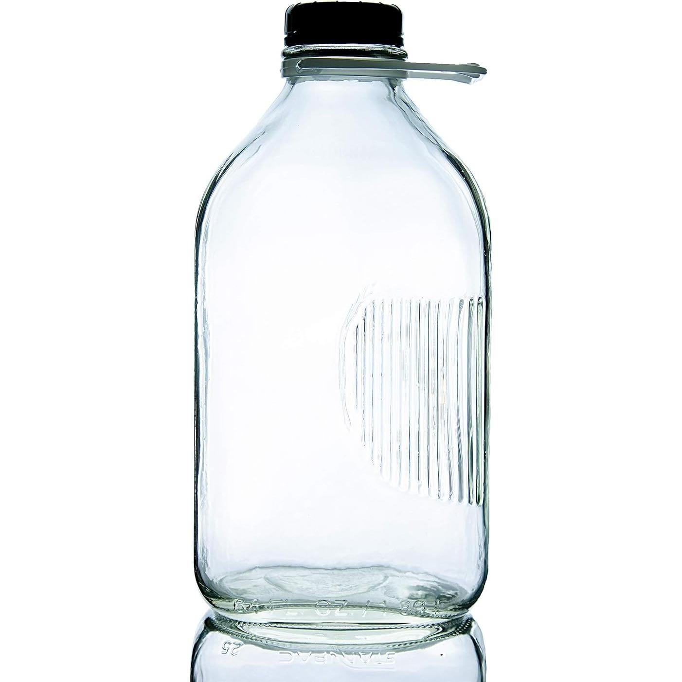 Botellas de Vidrio Reutilizables North Mountain 64 Oz - Paquete de 4