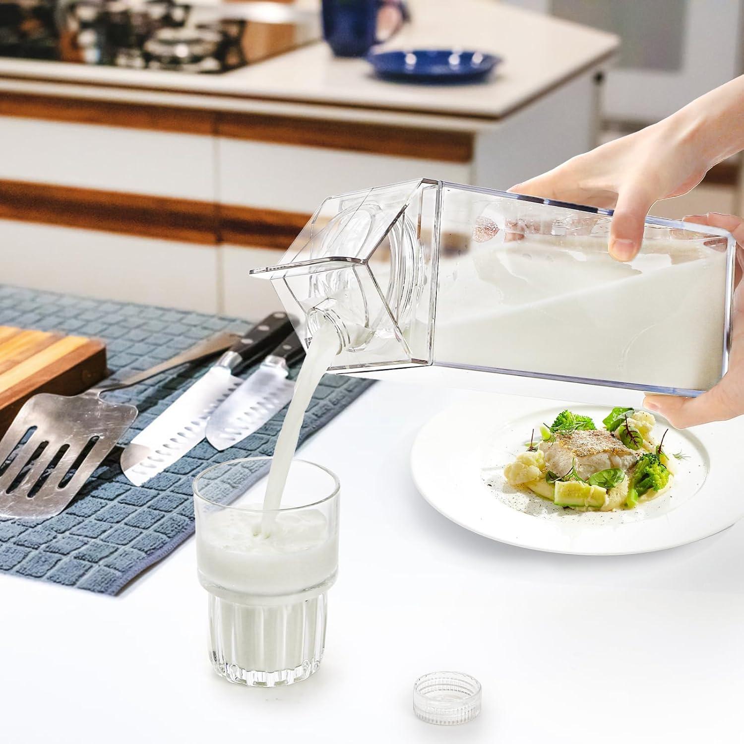 Bekith 2 Botellas de Agua Reutilizables 1900ml a Prueba de Fugas