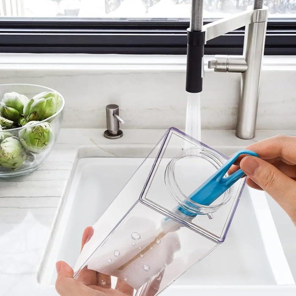 Paquete de 4 Botellas de Agua Reutilizables Howpinzz 1000ml