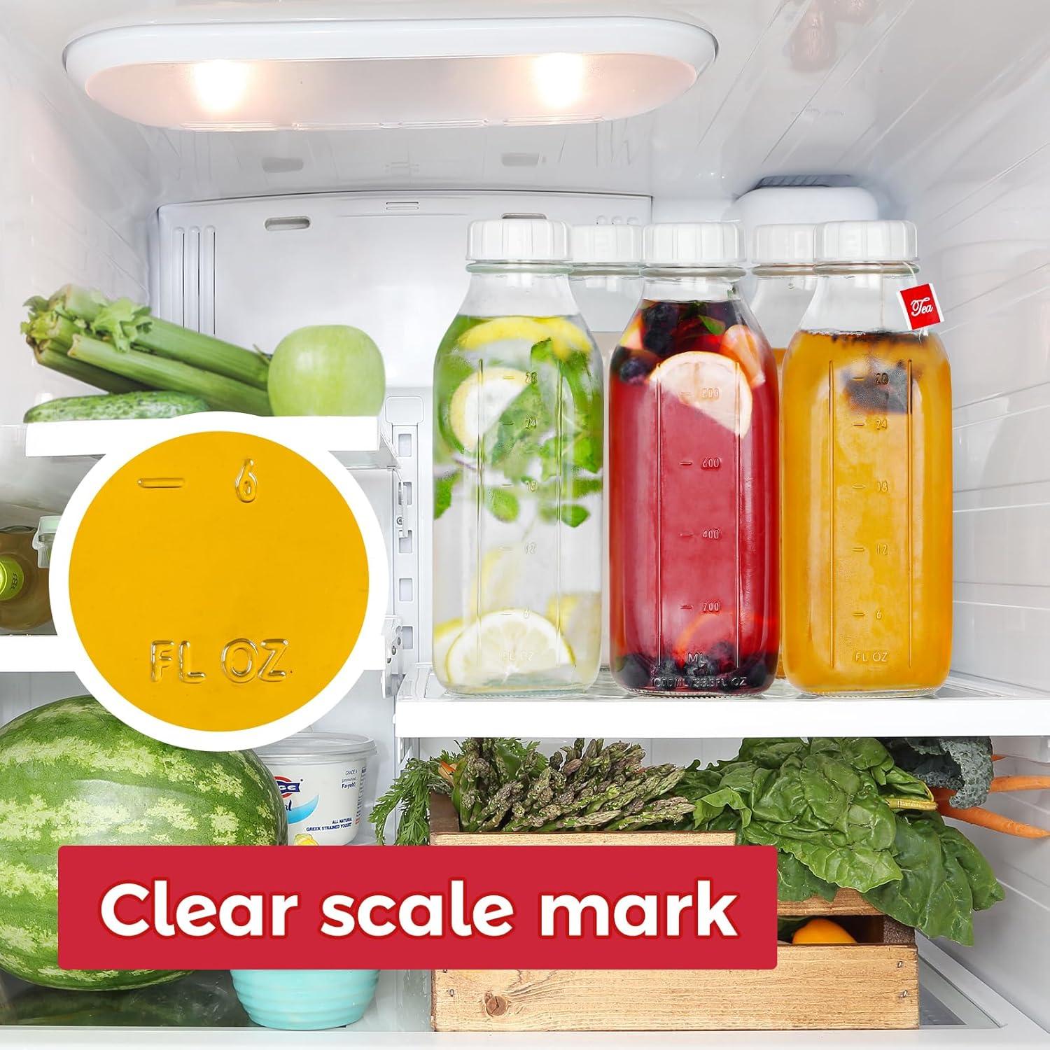 Set de 3 Botellas de Vidrio 946 ml con Tapa Silicona Hermética