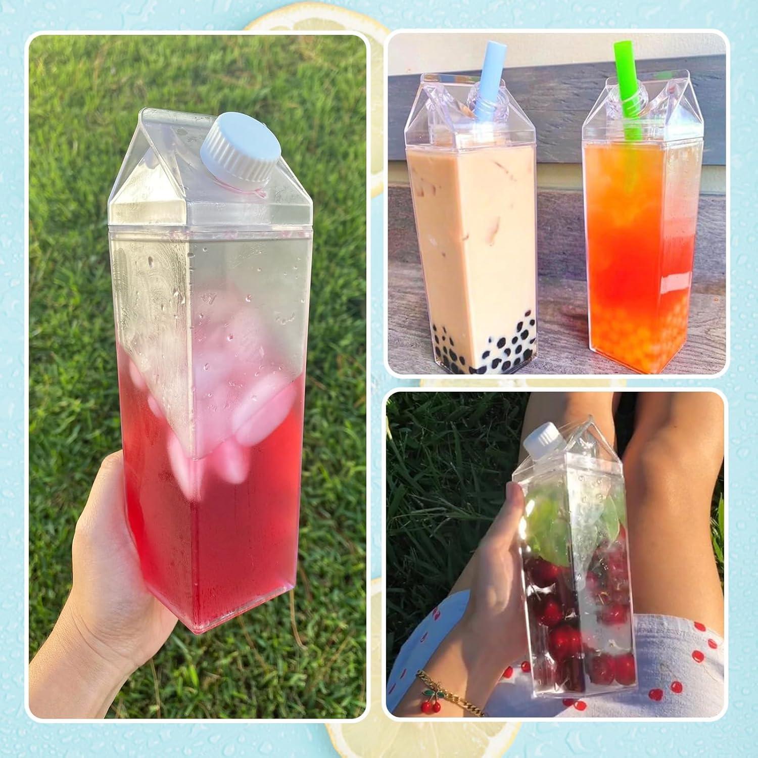 Paquete de 2 Botellas de Agua Canumer 1 L A Prueba de Fugas