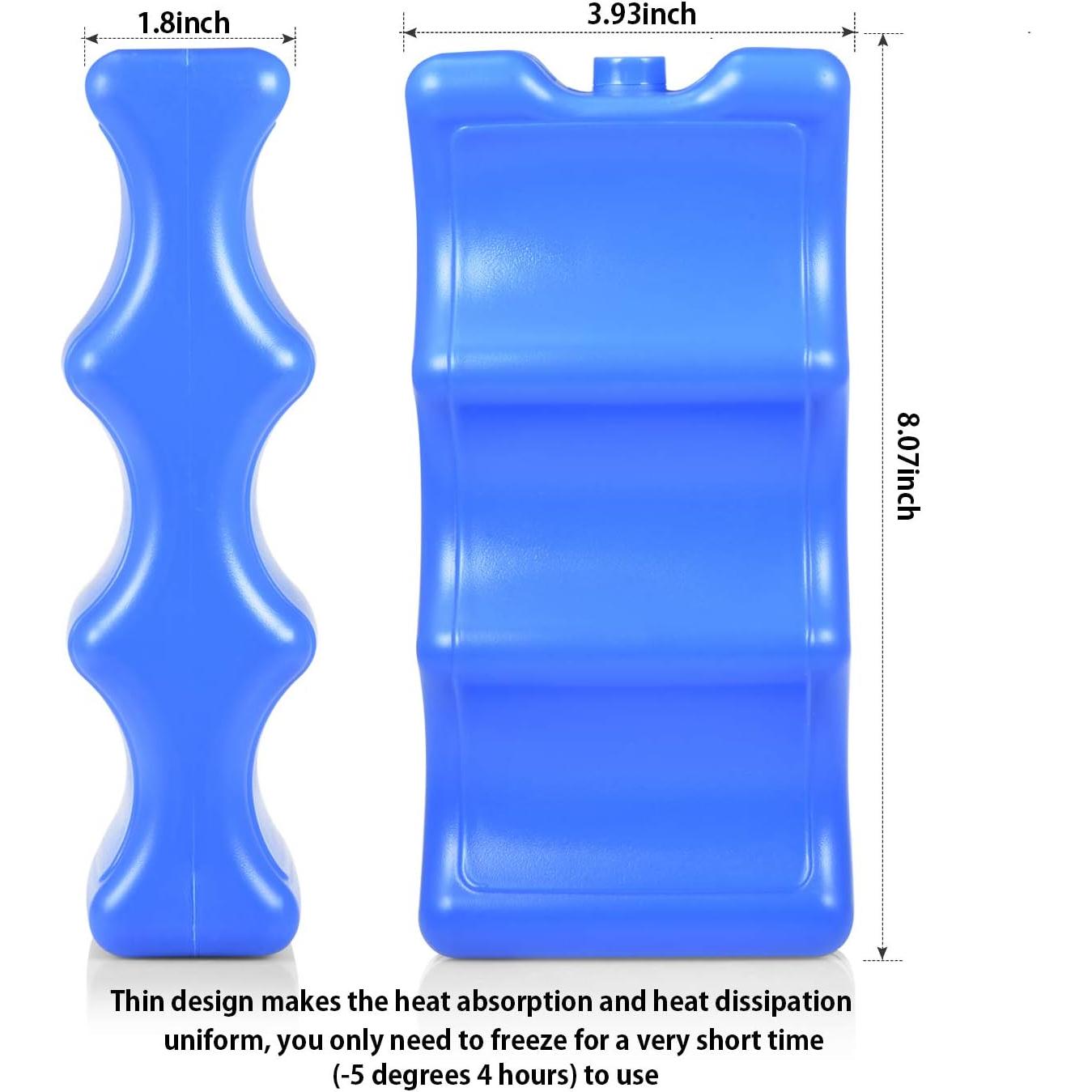 Set de 4 Paquetes de Hielo Reutilizables Cool Ice 600g