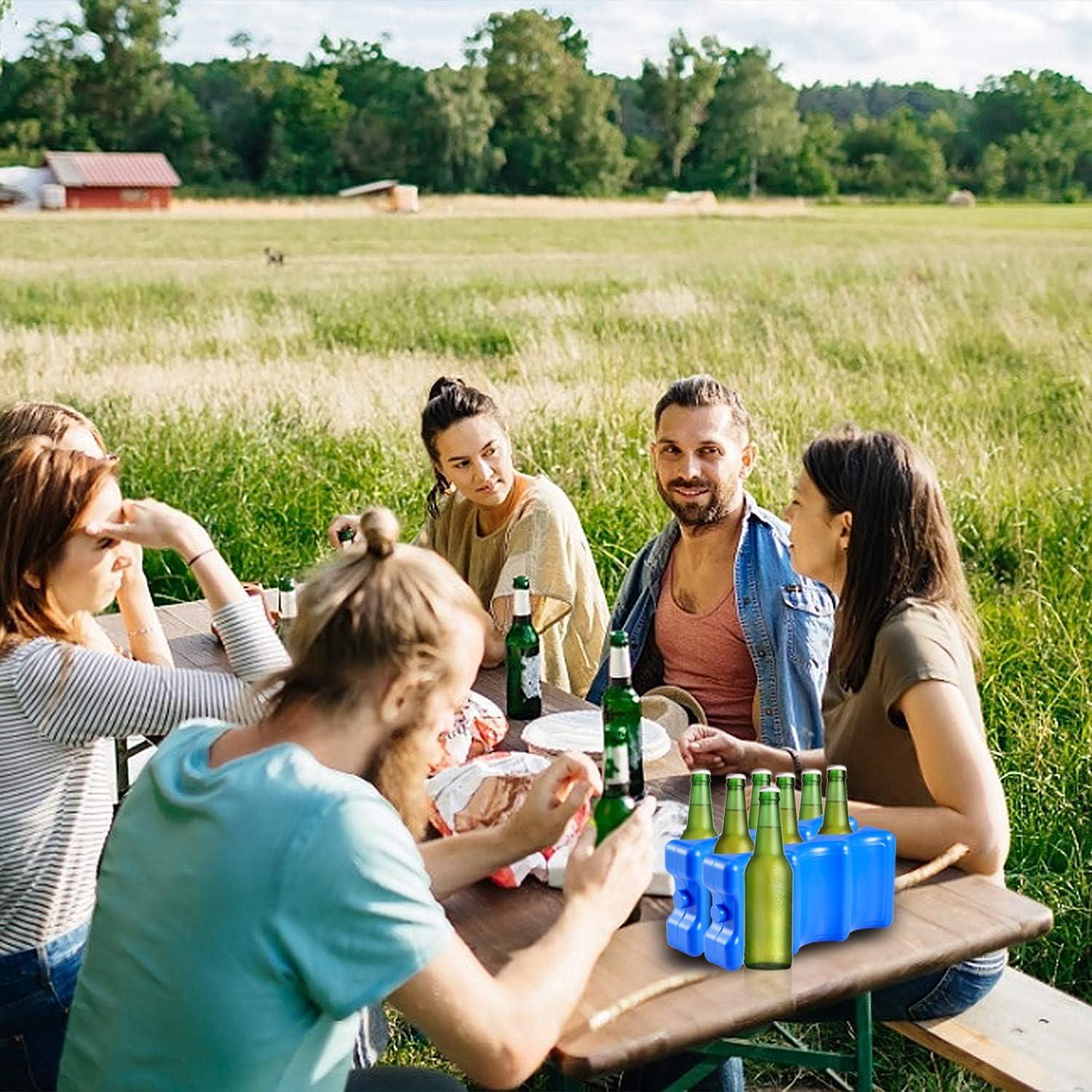 Set de 4 Paquetes de Hielo Reutilizables Cool Ice 600g