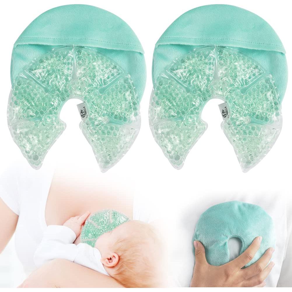 Paquete Terapia Pecho Gel Frío Caliente Conbella 4 Unidades