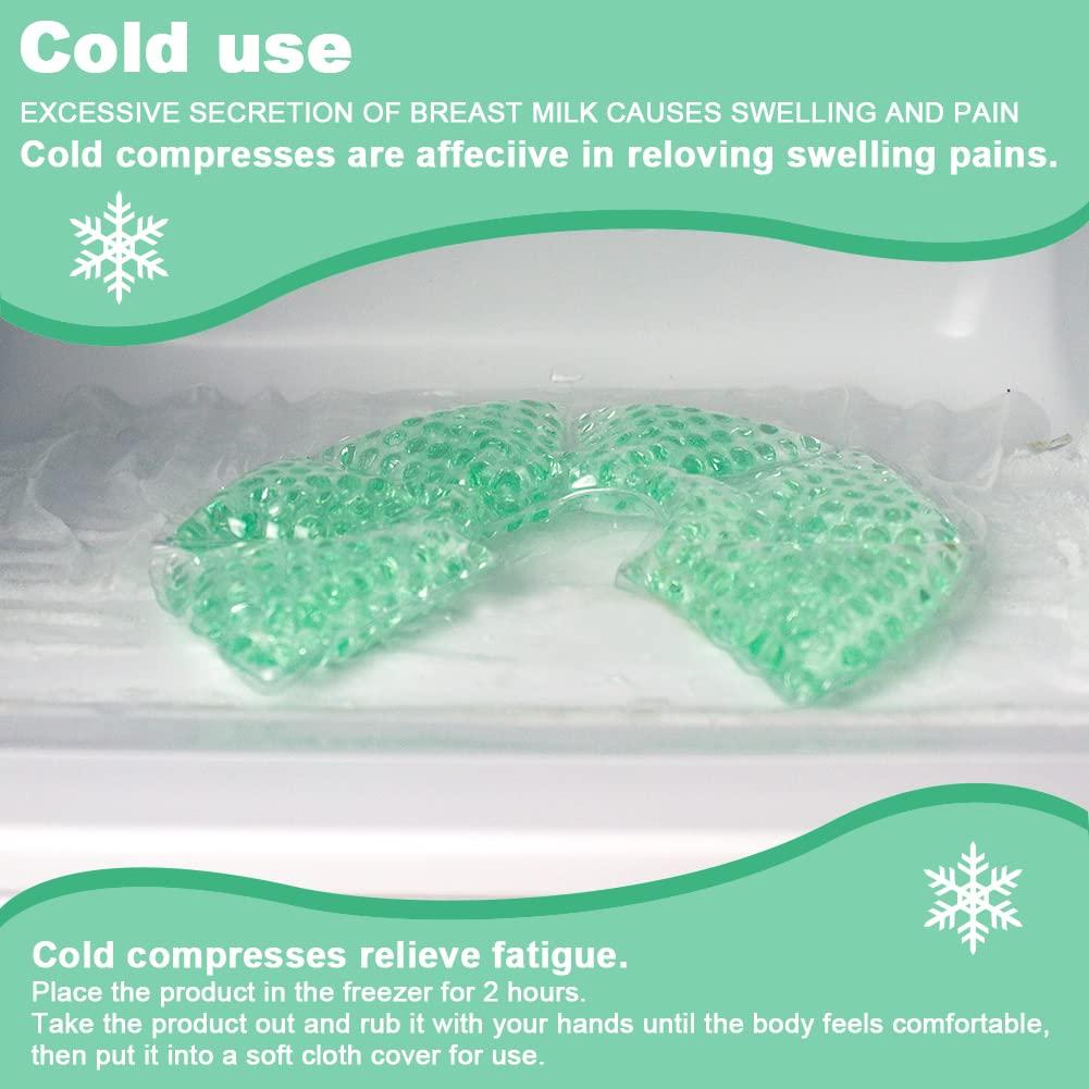 Paquete Terapia Pecho Gel Frío Caliente Conbella 4 Unidades