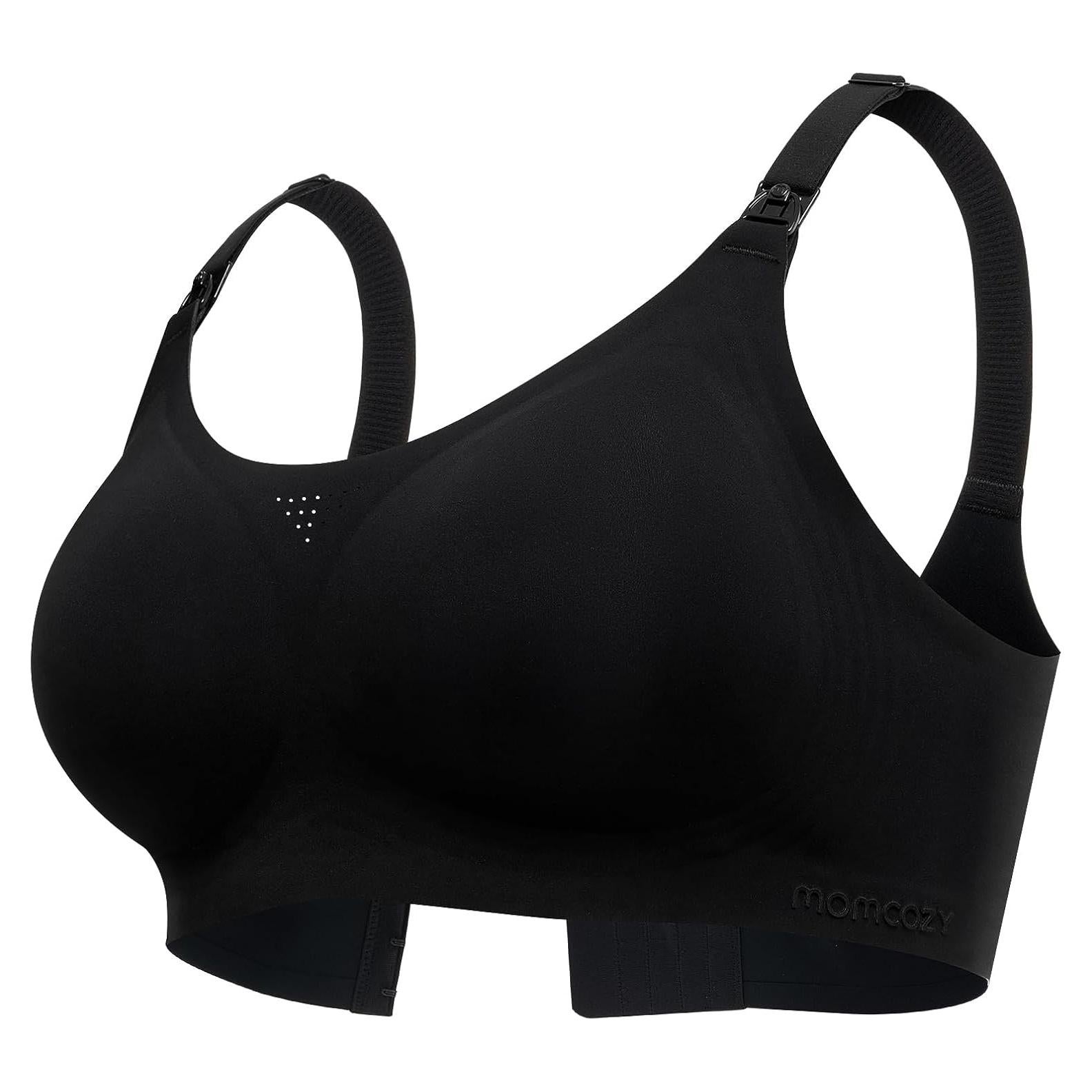 Sostén de Lactancia Momcozy FB016 Sin Costuras Negro