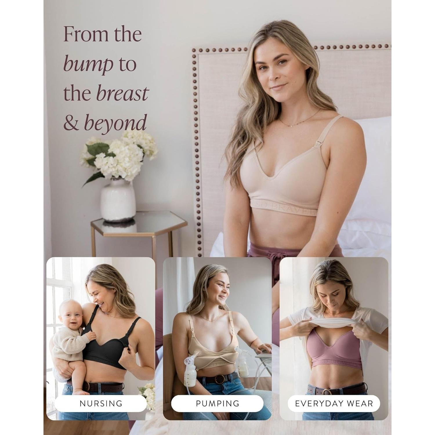 Sostén de Lactancia y Extracción Manos Libres Kindred Bravely