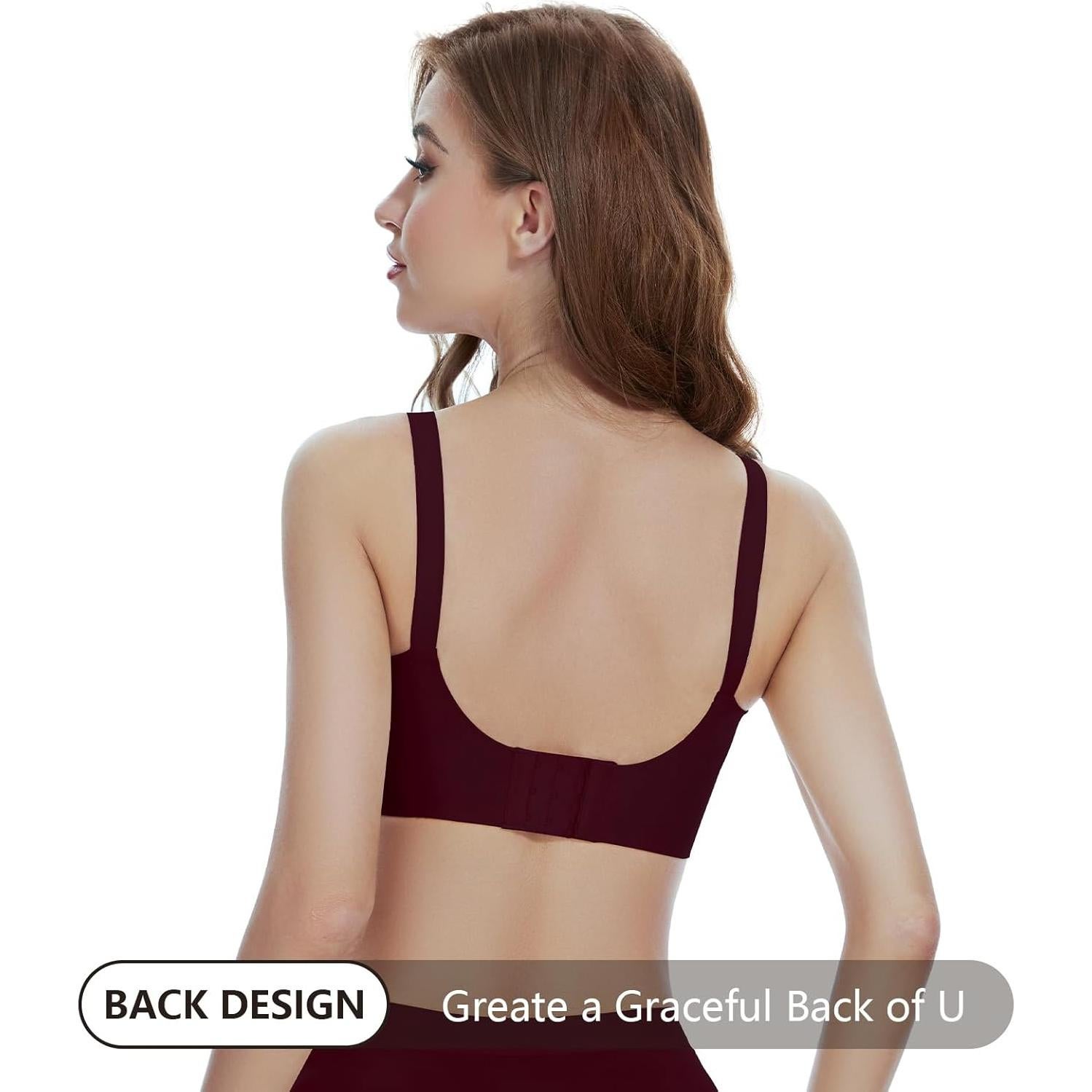 Paquete de 3 Sujetadores de Lactancia Sin Costuras - Maternidad