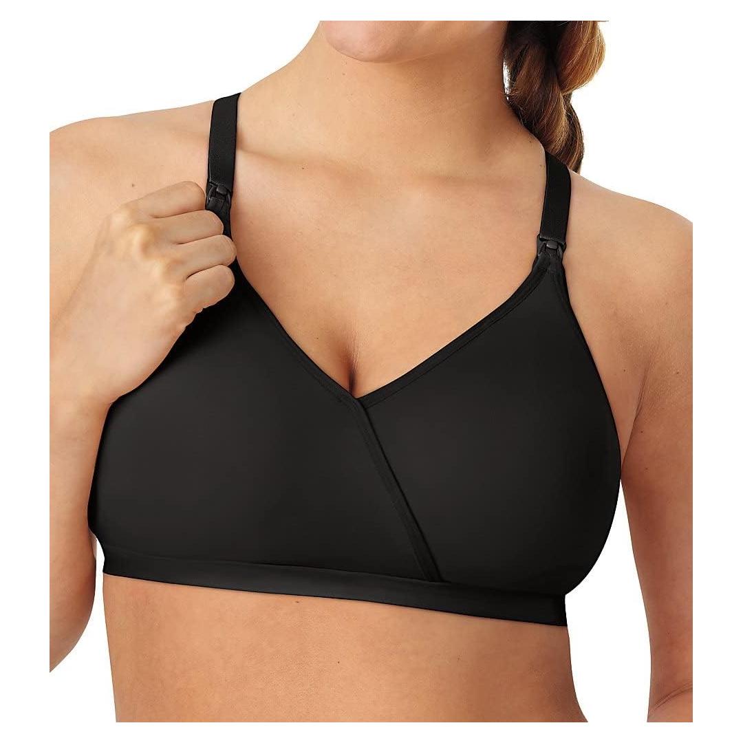 Sujetador de Maternidad Playtex Sin Aros Ajustable Negro