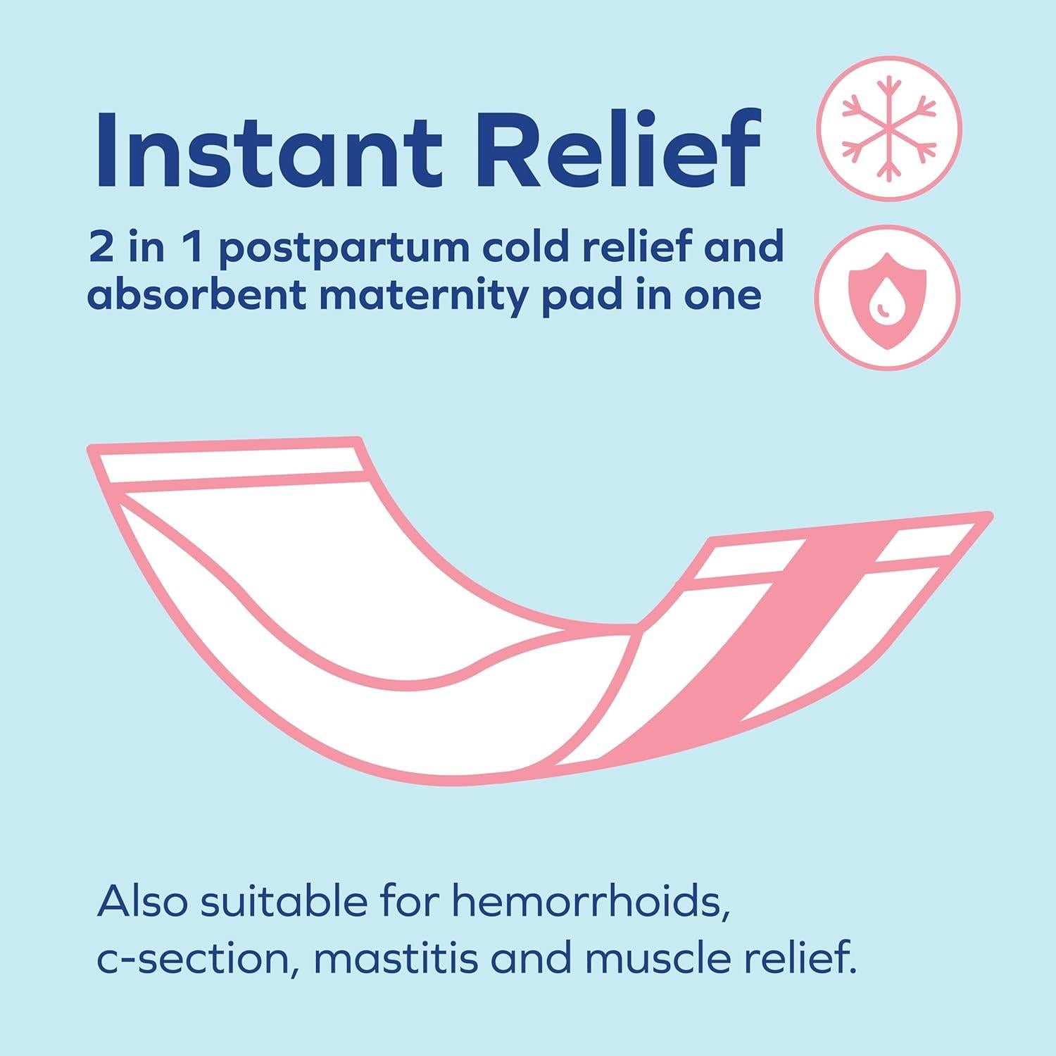 Compresas de Hielo Postparto Dr. Talbot - Paquete de 8 Unidades
