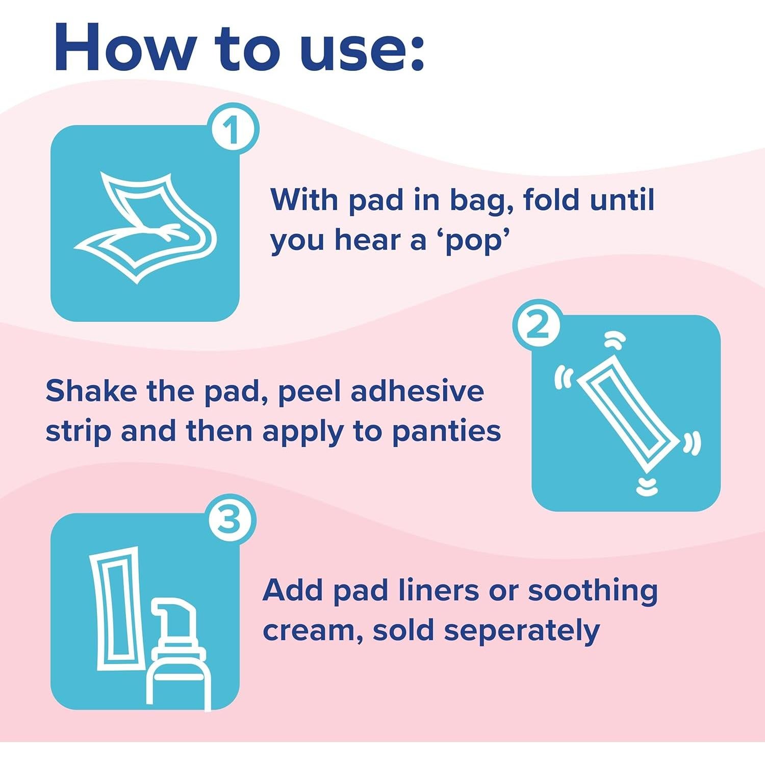 Compresas de Hielo Postparto Dr. Talbot - Paquete de 8 Unidades