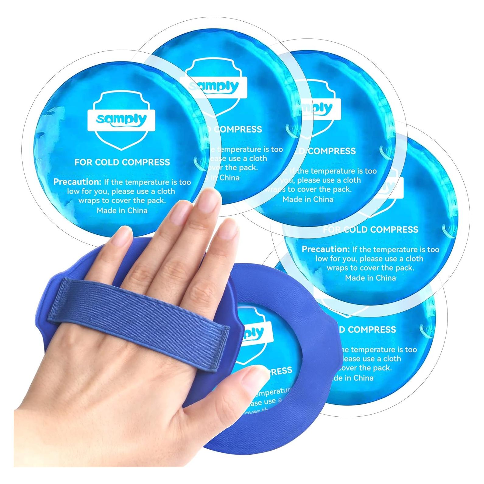 Paquetes de Hielo de Gel Samply - 5 Mini Compresas Frías