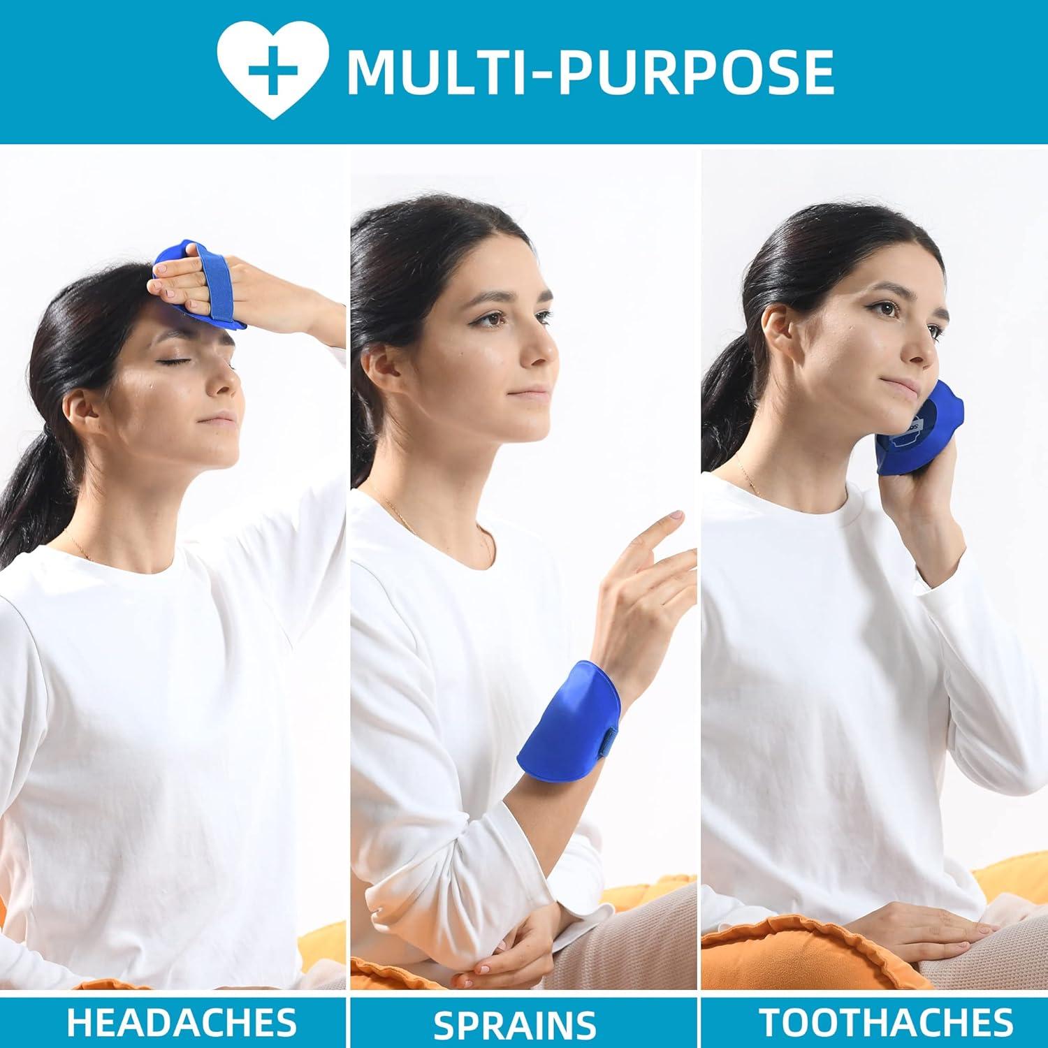 Paquetes de Hielo de Gel Samply - 5 Mini Compresas Frías