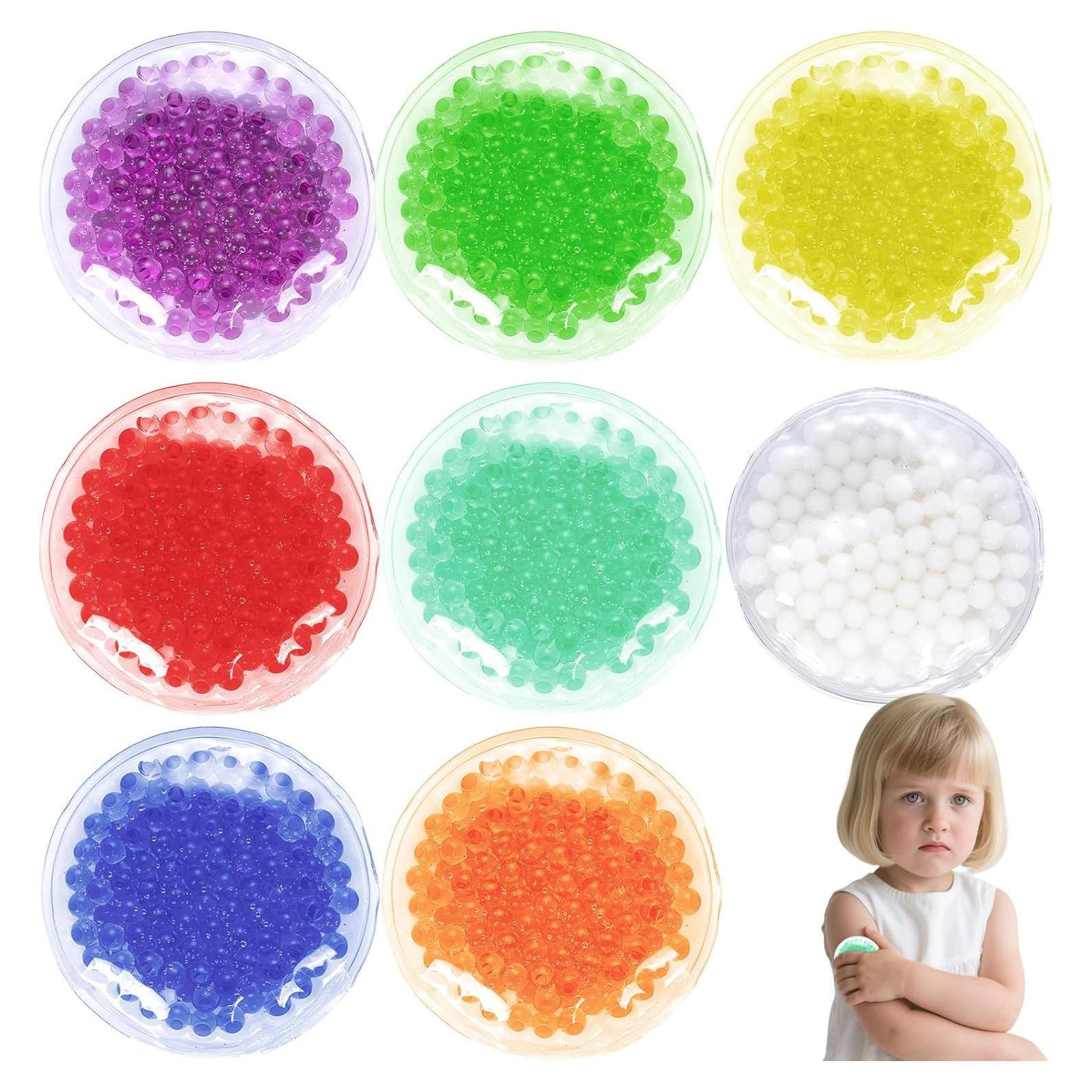 Paquete de Hielo Boo Boo para Niños - Gel Reutilizable 8 Piezas