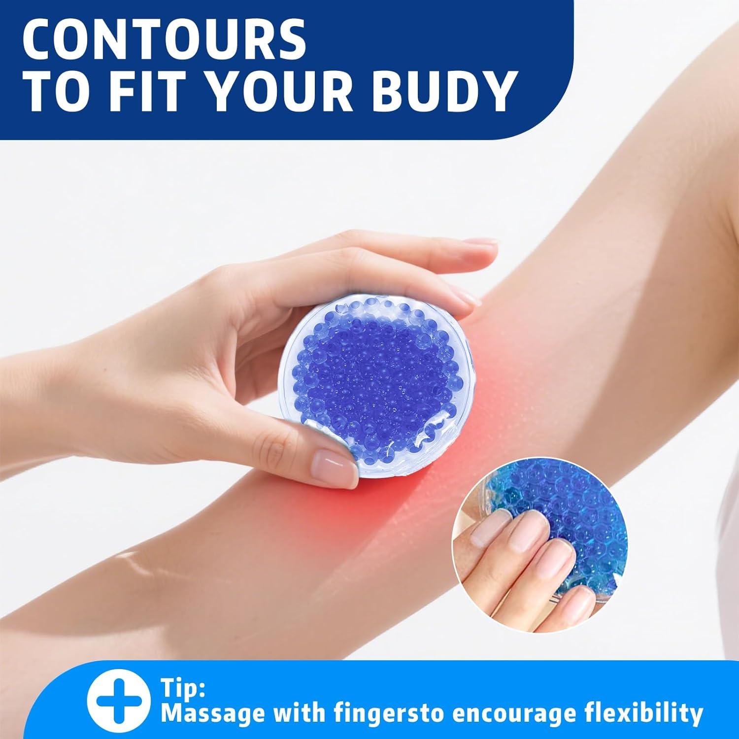 Paquete de Hielo Boo Boo para Niños - Gel Reutilizable 8 Piezas