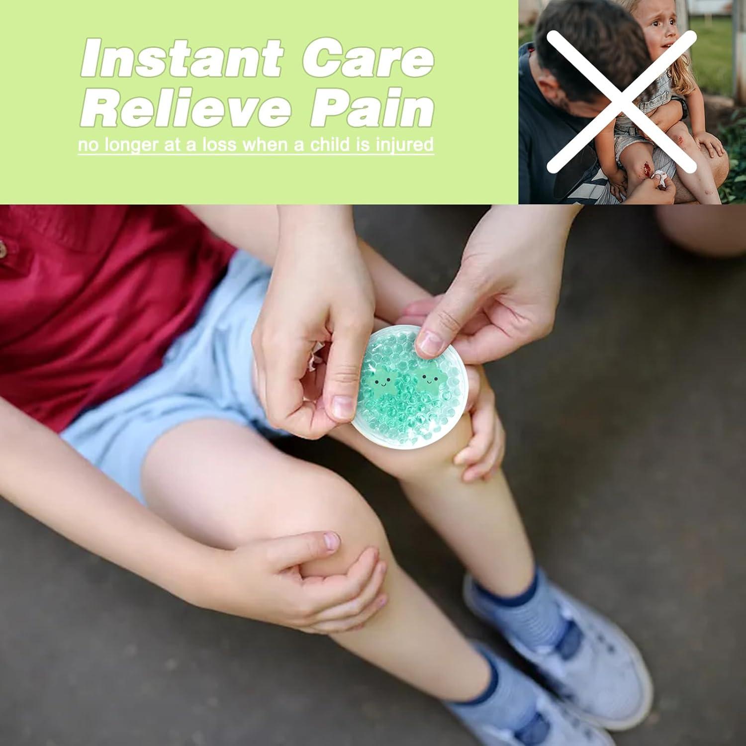 Paquete de Hielo Infantil DINGCAIDC - 8 Compresas Frías de Gel